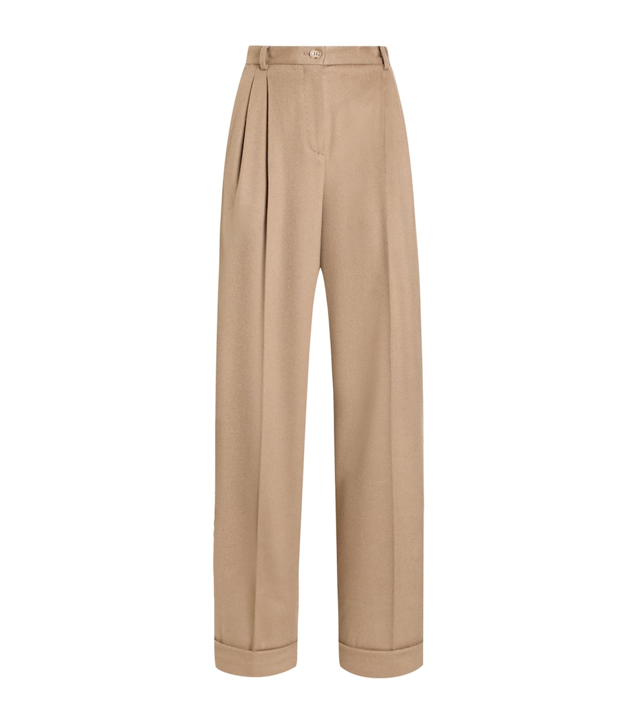 Dolce&Gabbana Womens Cashmere Tailored Trousers Toba Image 1
