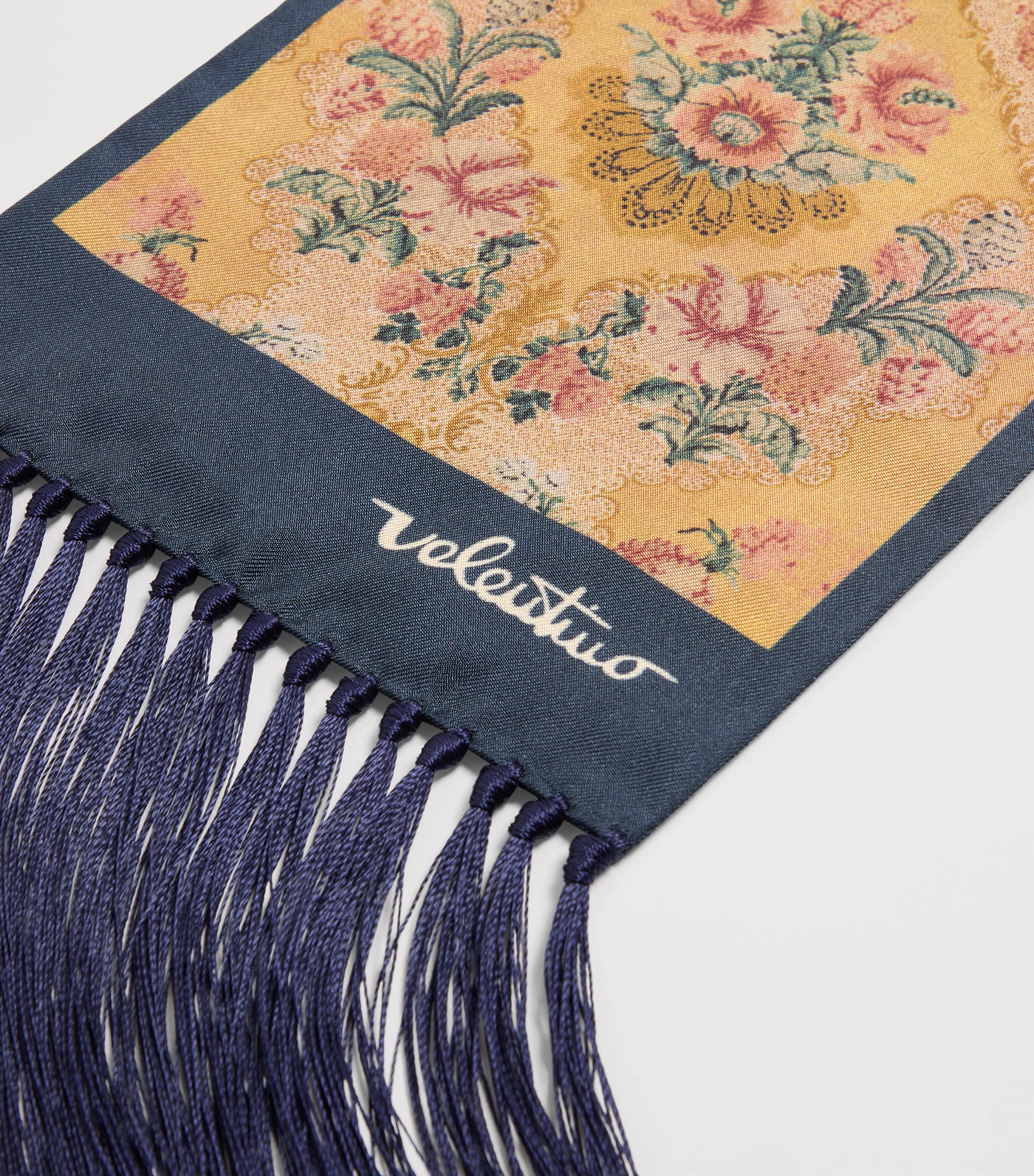 Silk Printed Scarf 9U4 Image 3