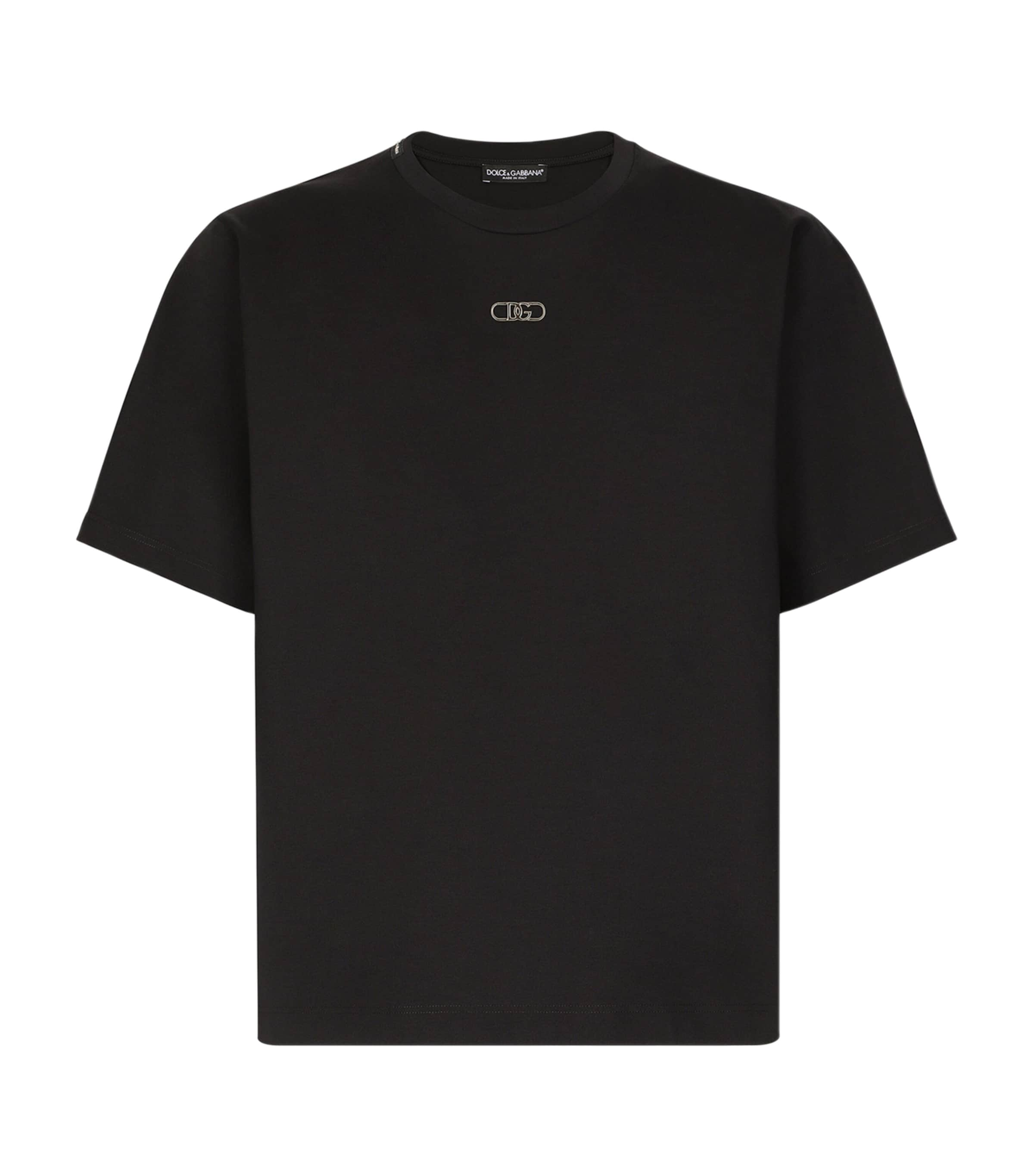 Shop Dolce & Gabbana Cotton Logo T-shirt