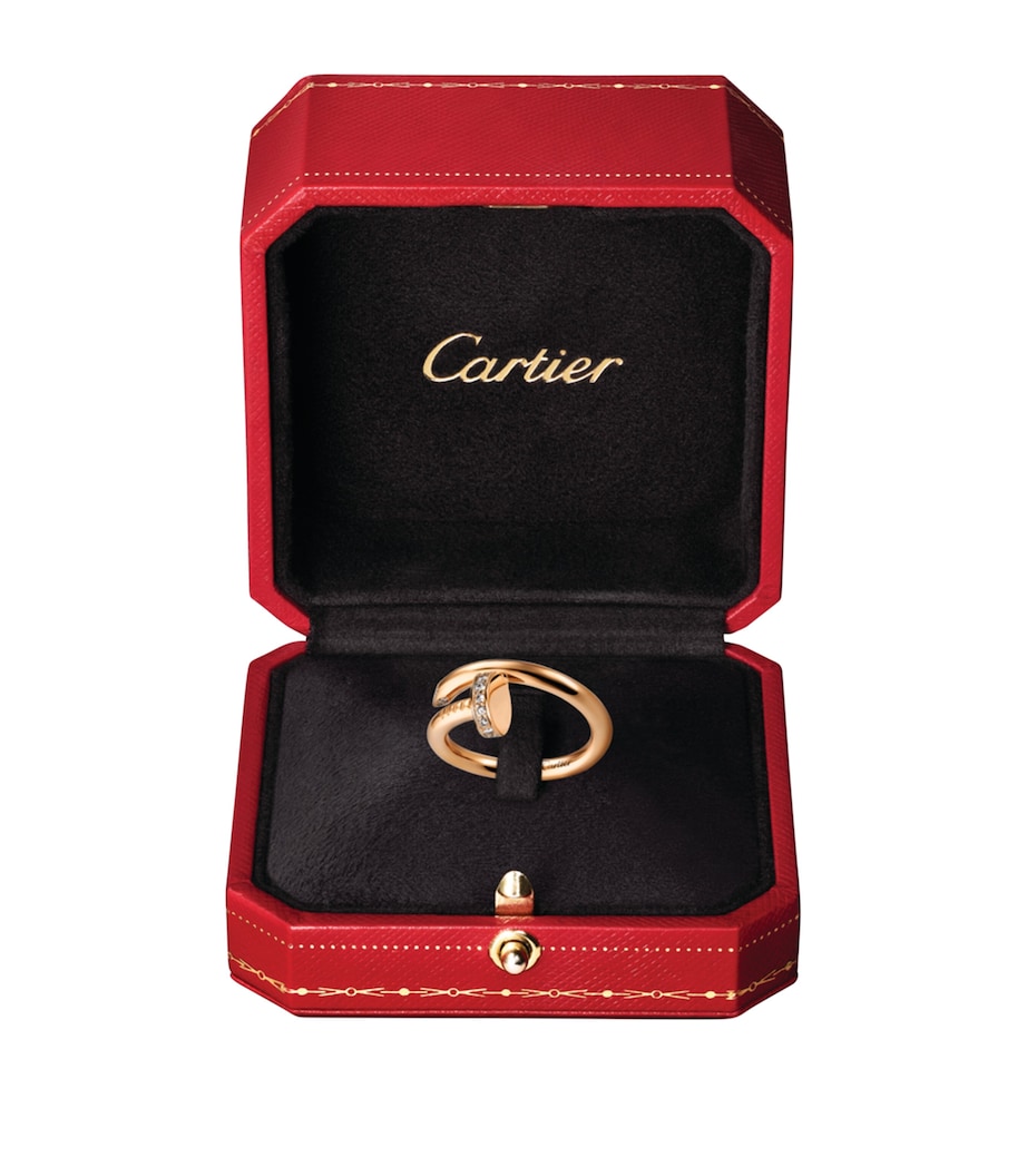 Rose Gold and Diamond Juste un Clou Ring MULTI Image 2