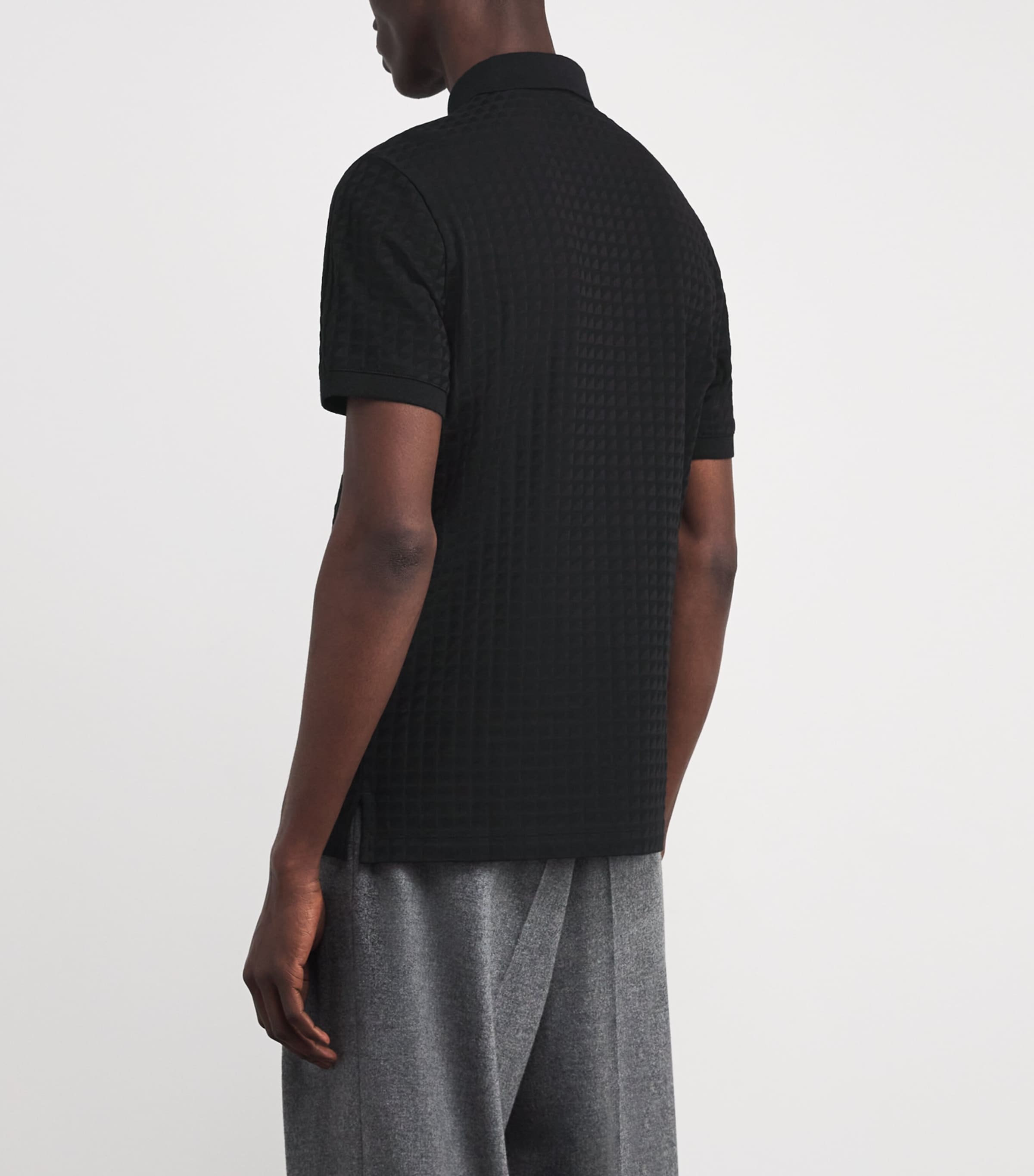 Cotton Jacquard Polo Shirt FC231 Image 4