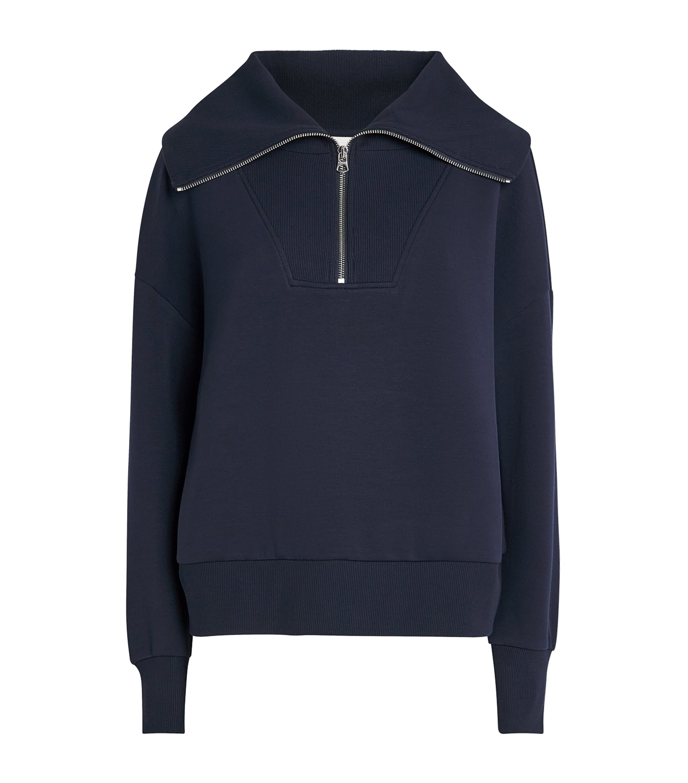 Half-Zip Catherine Sweatshirt NAVY Image 1