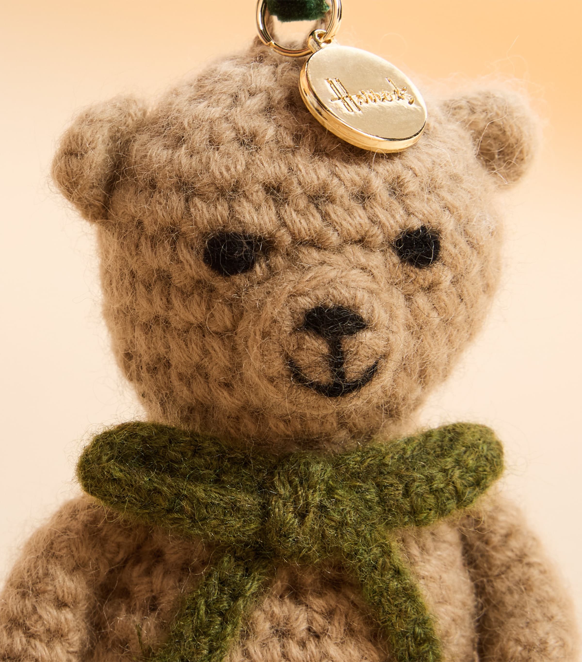 Harrods Wool Harrods Bear Tree Decoration Image 2