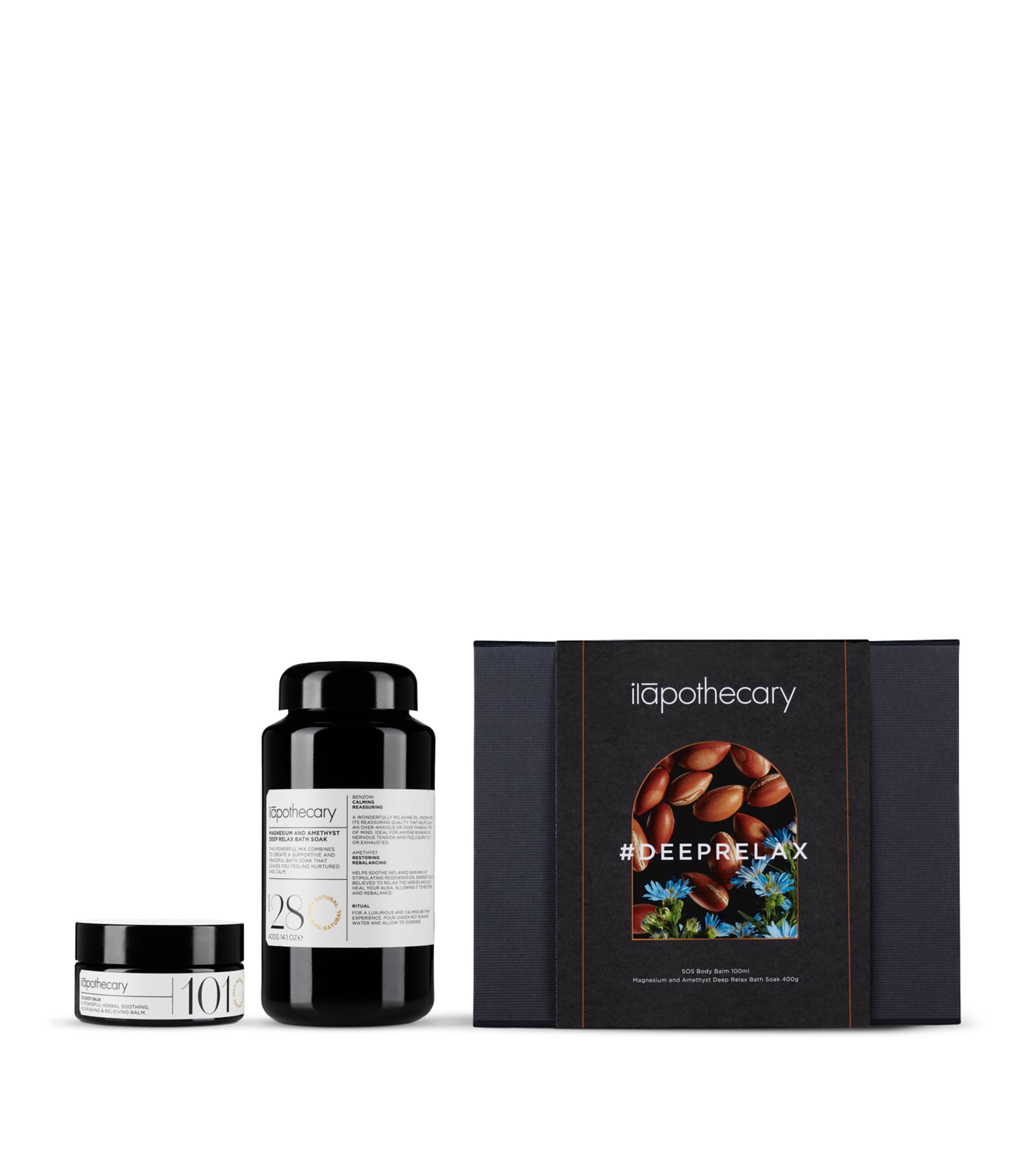 Ilapothecary Deep Relax Bath And Body Gift Set