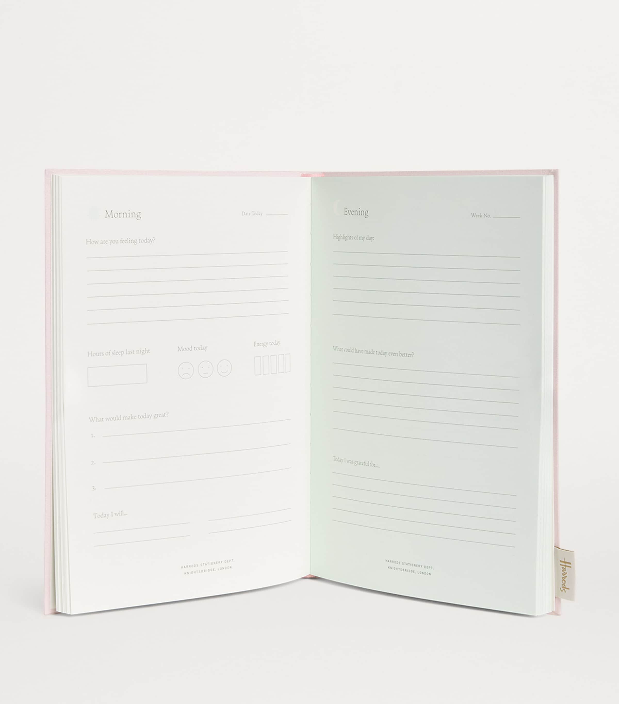 Linen A5 Reflective Notebook MULTI Image 2