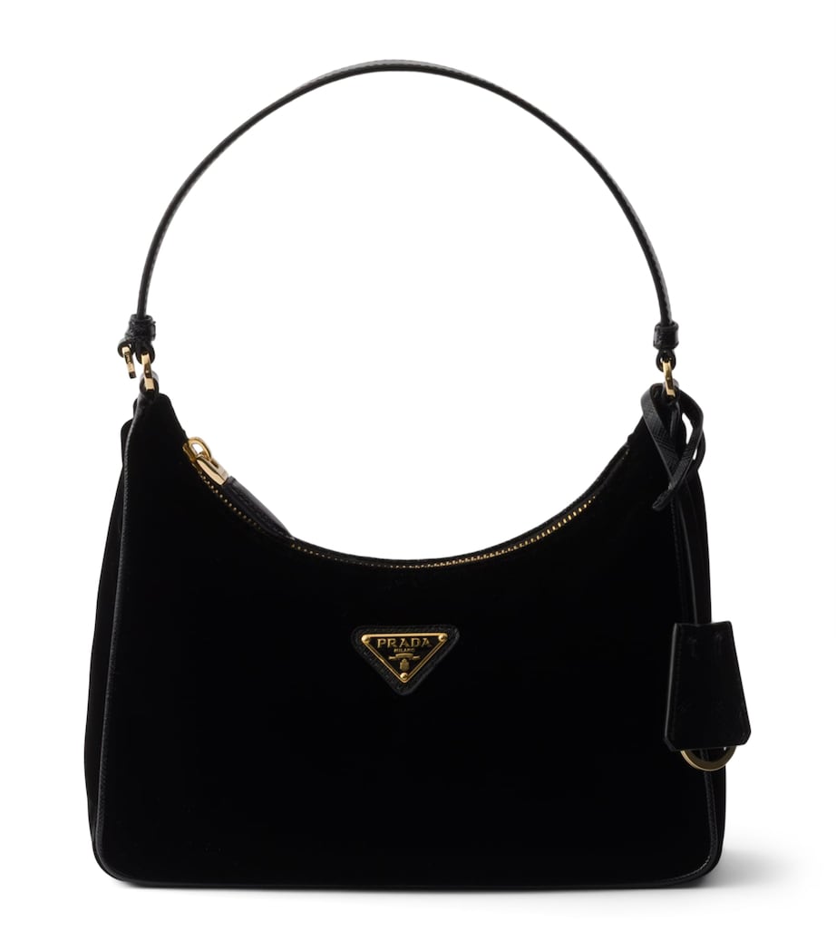 Mini Velvet Prada Re-Edition 2005 Shoulder Bag F0002 Image 1