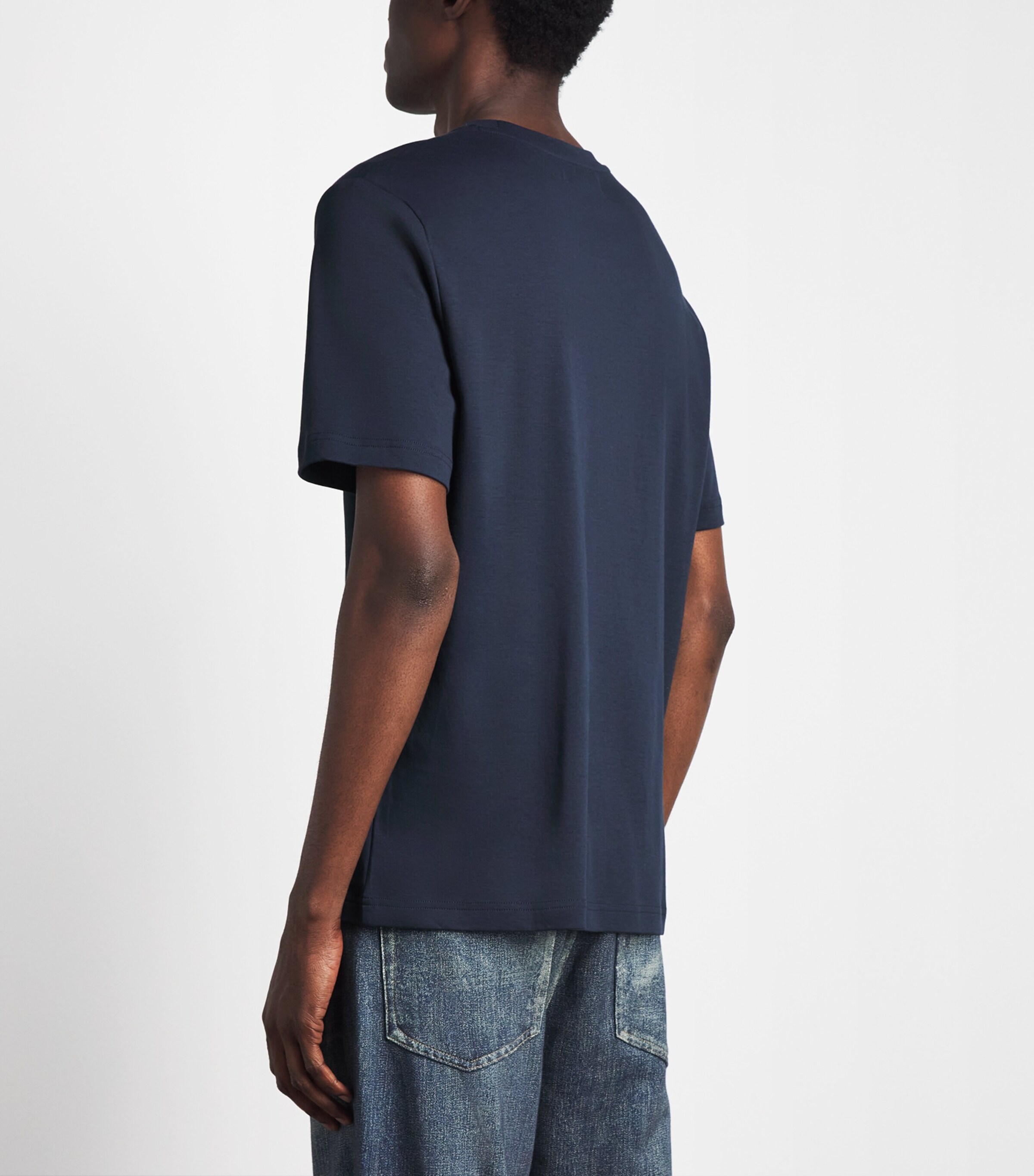 Samsøe Samsøe Mens Sajesper Logo T-Shirt Salute Image 5