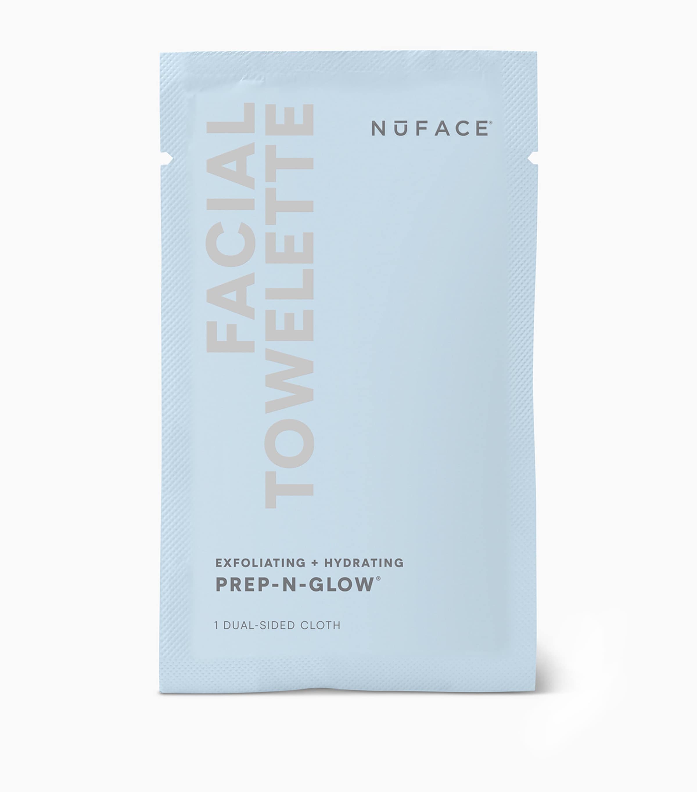 Nuface Prep-N-Glow Cleanse + Exfoliation Cloths (Pack of 5) Image 2