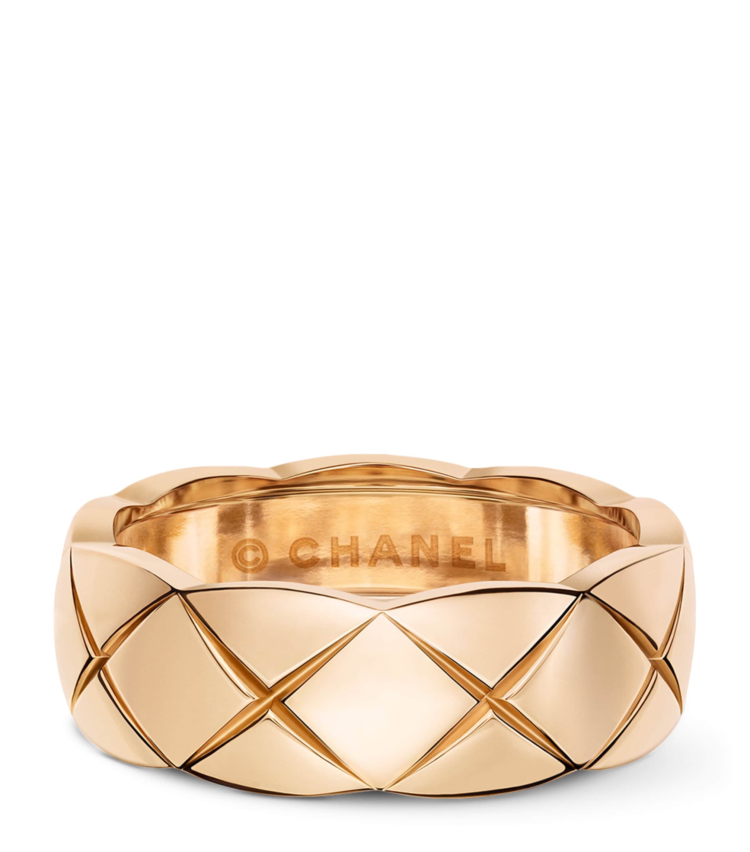 Small Beige Gold Coco Crush Ring NO COLOUR Image 1