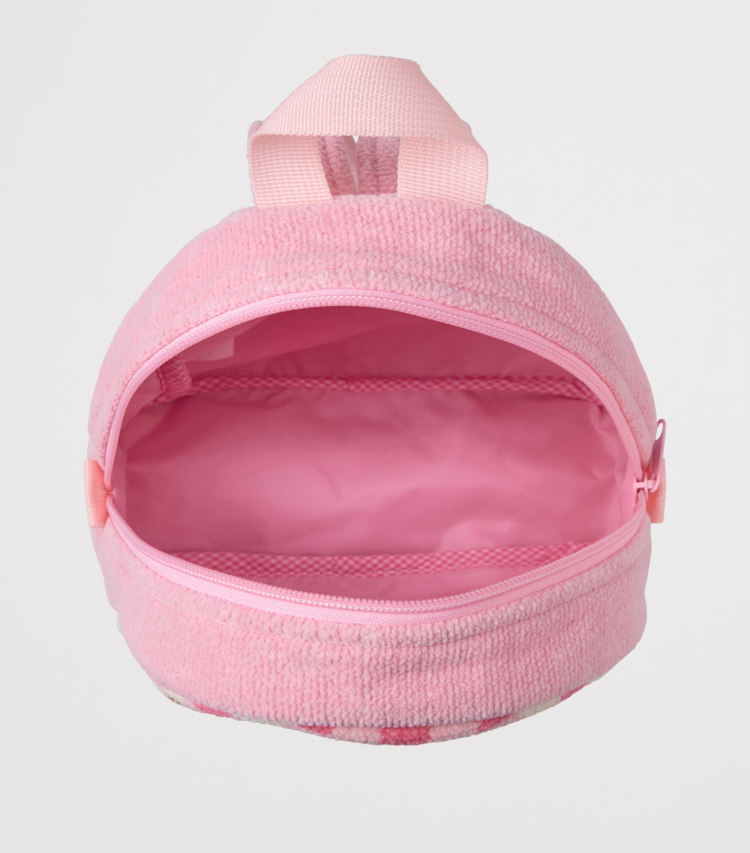 Miki House Cotton Chenille Chieco Check Backpack Image 3