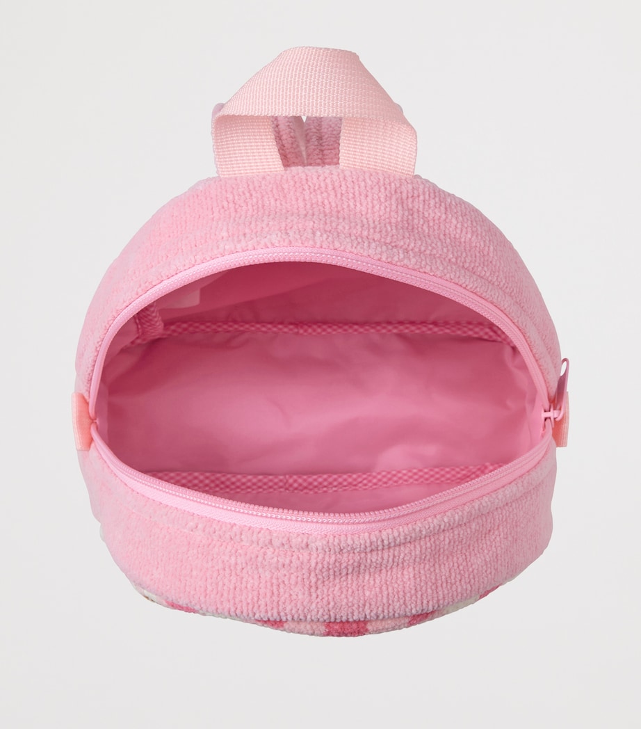 Miki House Cotton Chenille Chieco Check Backpack Image 3