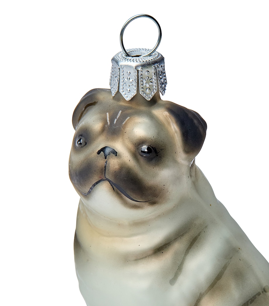 Pug Tree Decoration BEIGE Image 2