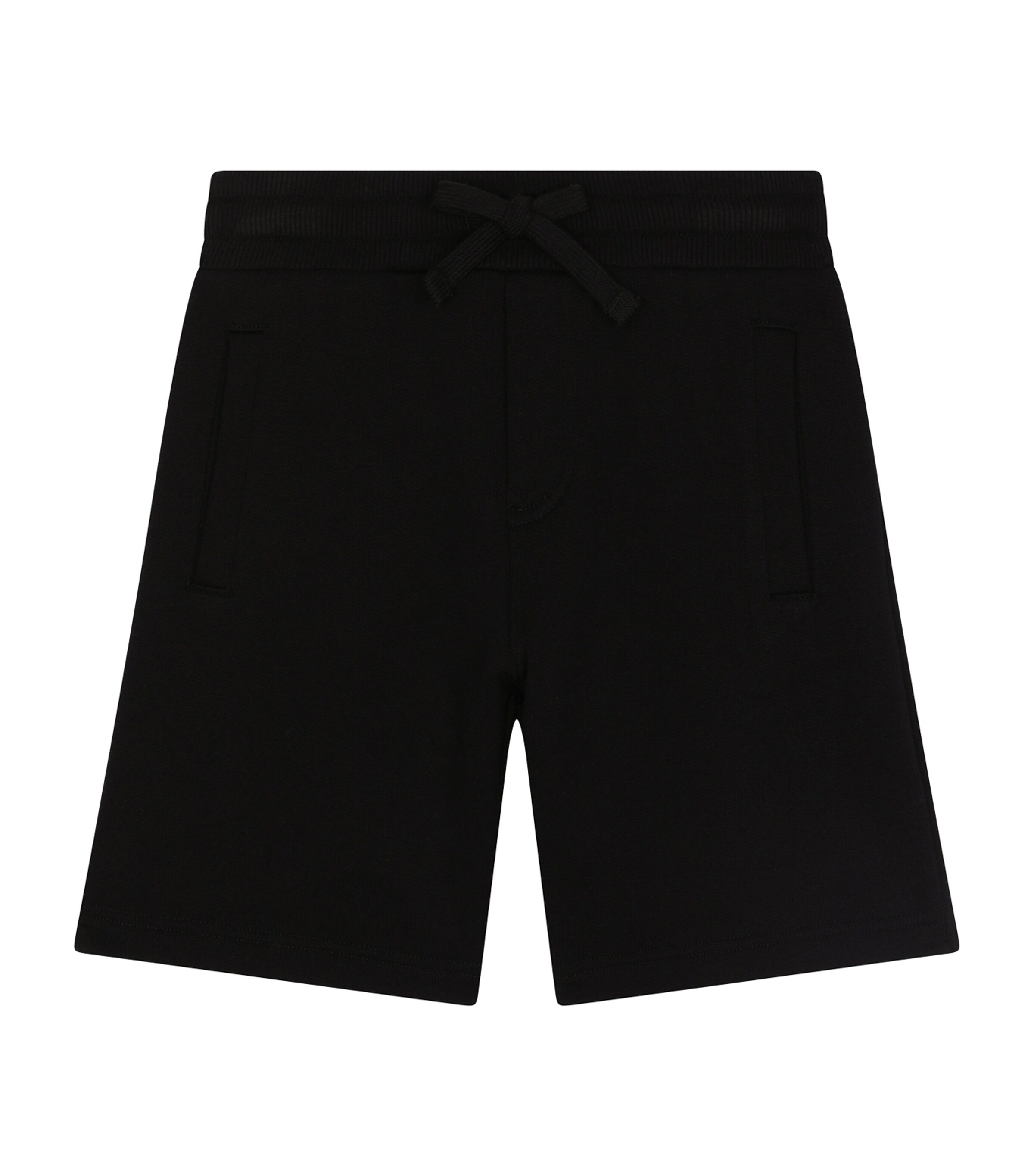 Dolce & Gabbana Jersey Jogging Shorts With Heraldic Patch