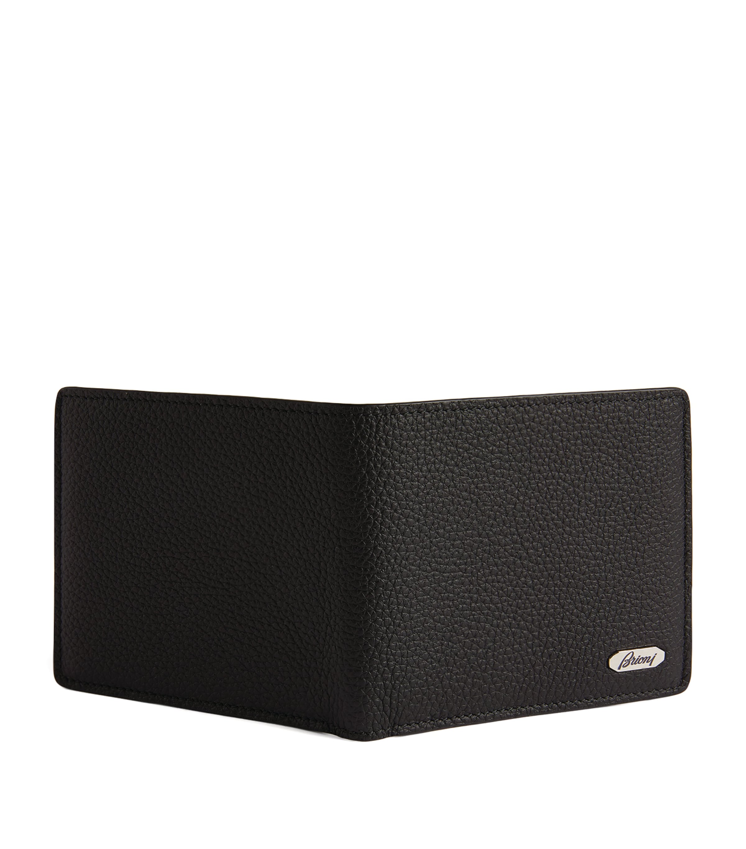 Leather Logo Plaque Wallet 1028 Image 3