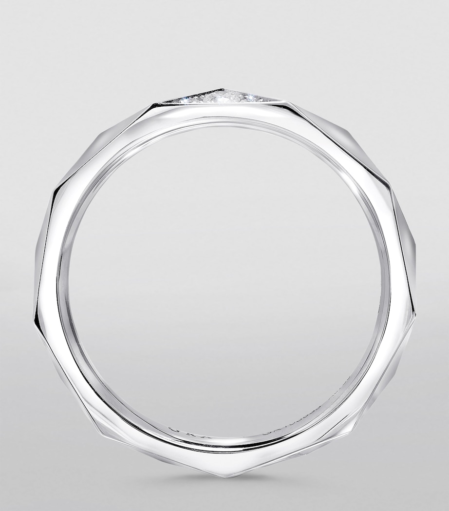 White Gold and Diamond Laurence Graff Signature Ring WHITE GOLD Image 5