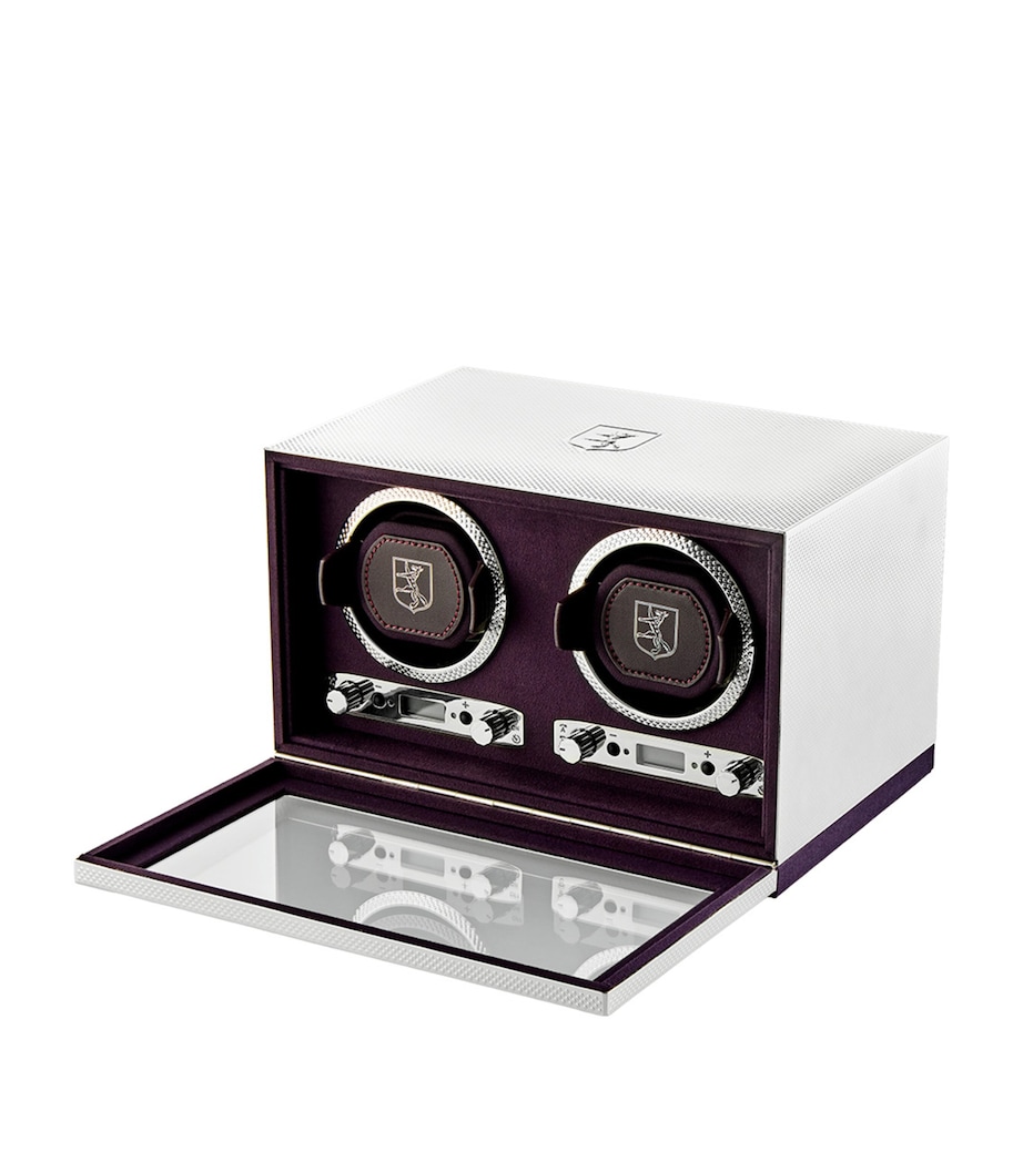 Silver Double Watch Winder SILVER Image 2