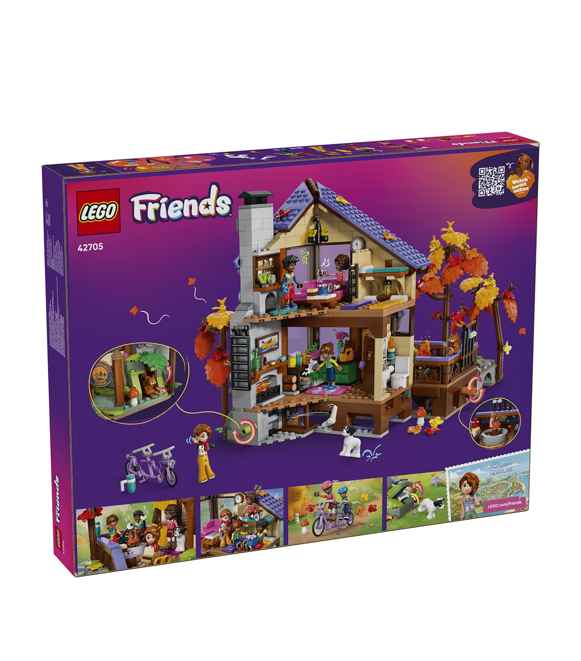 Lego LEGO Friends Cosy Autumn Forest Cabin 42705 Image 2