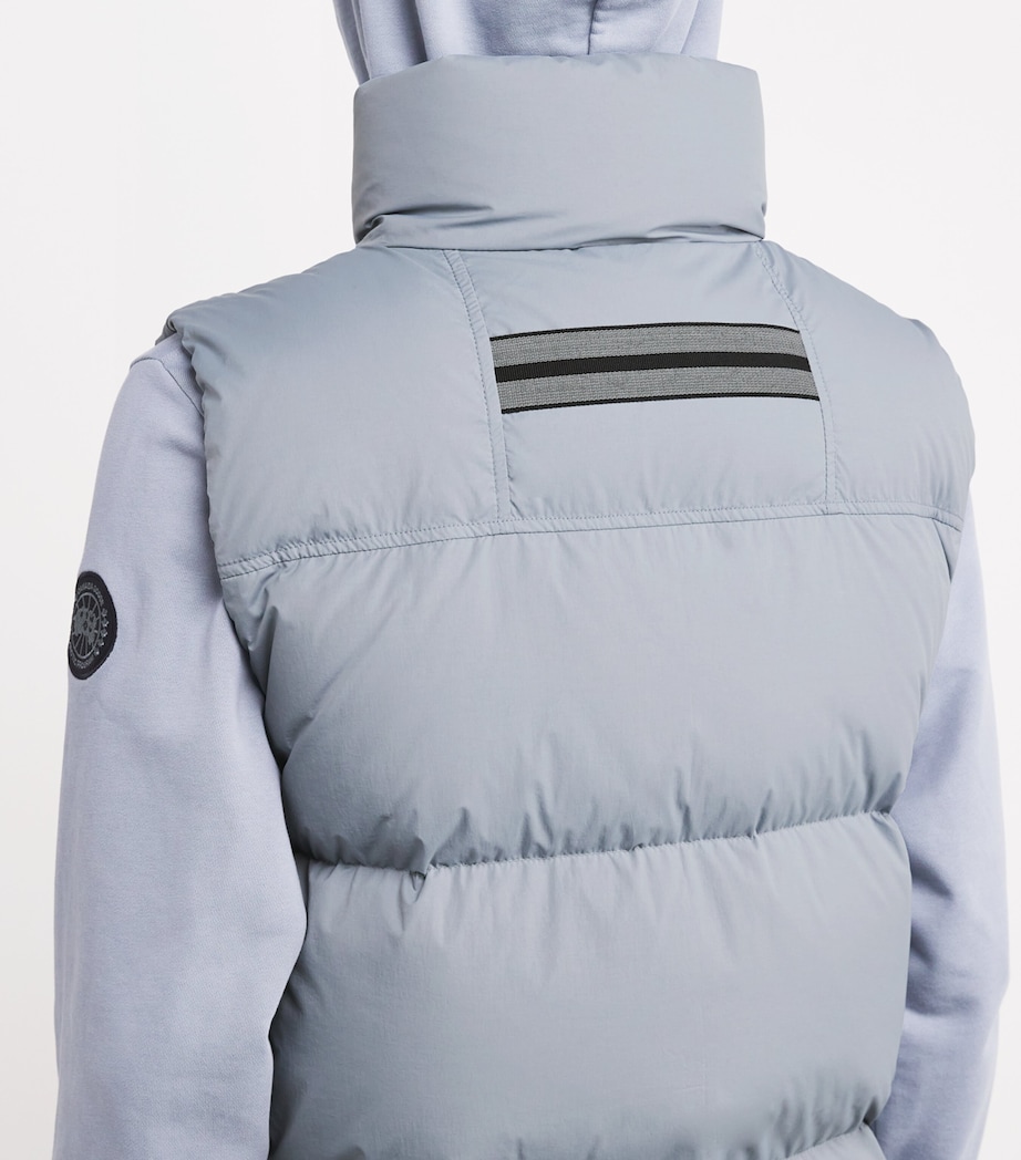 Down Lawrence Puffer Gilet LGHT OZONE BLUE 1755 Image 6