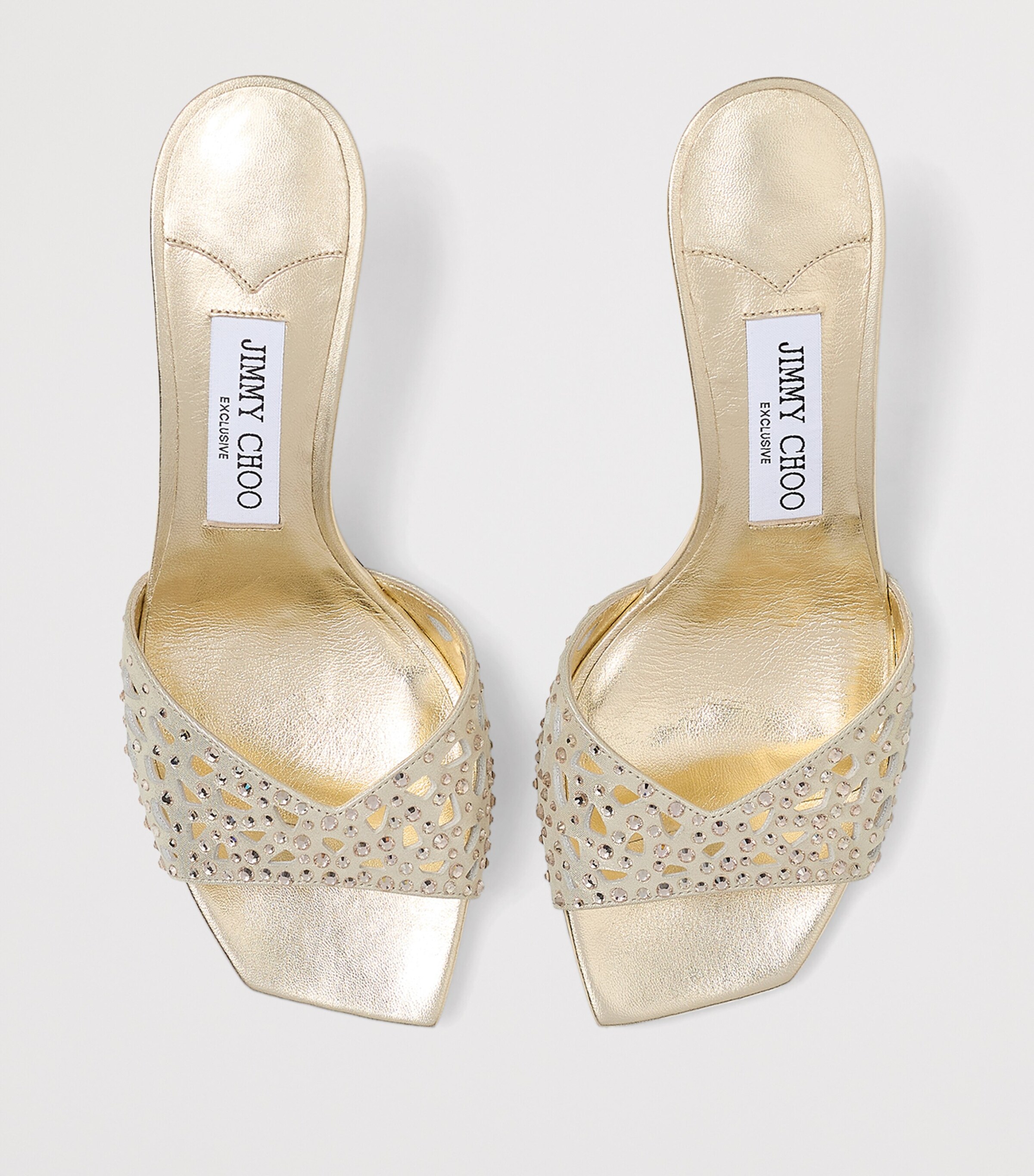 Jimmy Choo Skye 70 Leather Mules | Harrods US