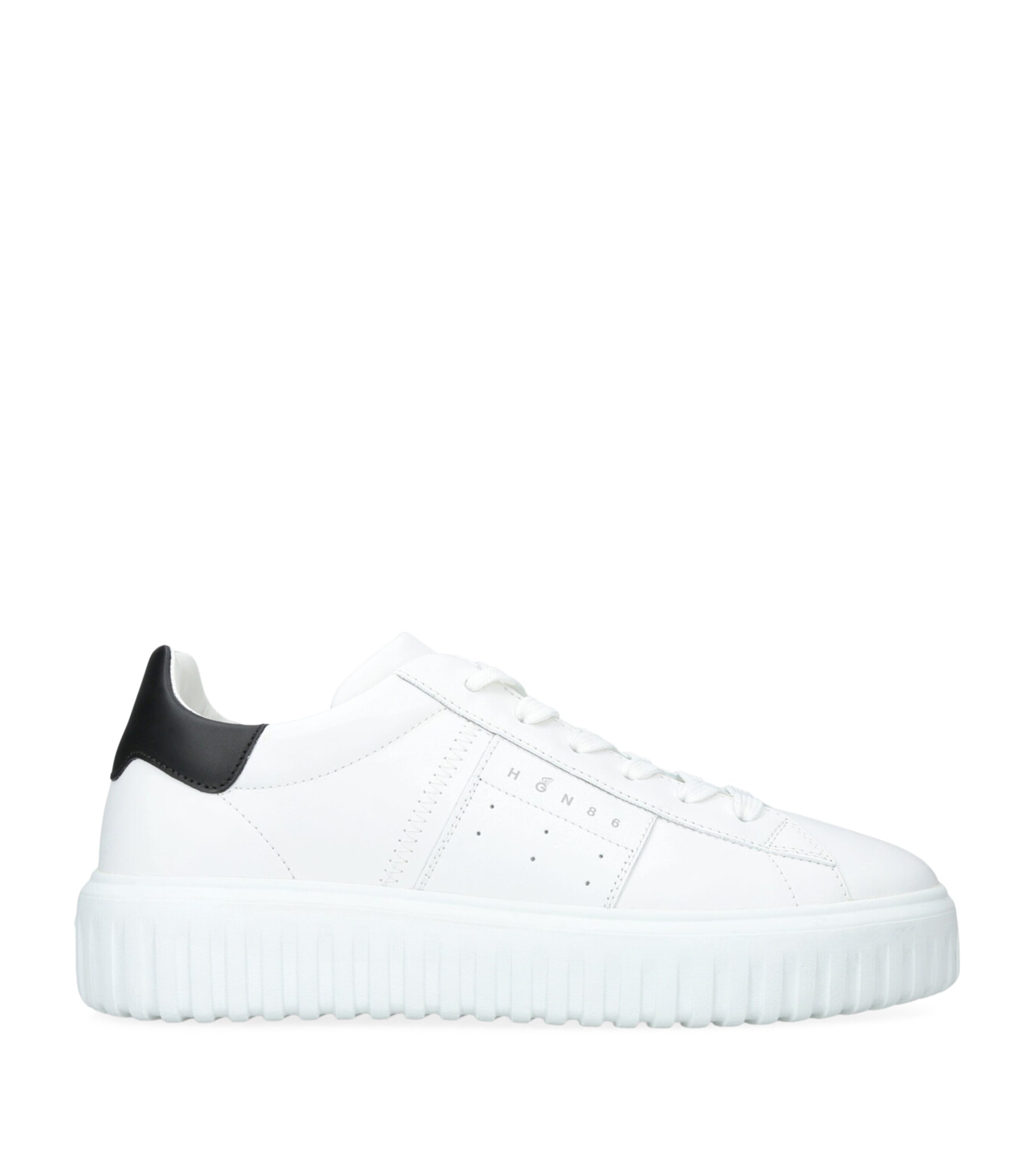 Hogan Leather H-Stripes Sneakers | Men Shoes | Trainers | Low-Top Trainers | Designers | Hogan