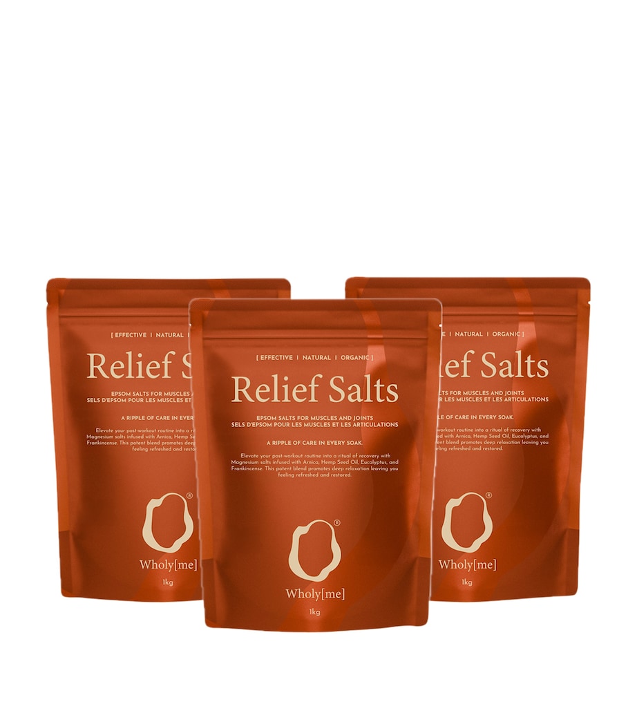 Recover Relief Salts (3 x 1kg) NO COLOUR Image 1
