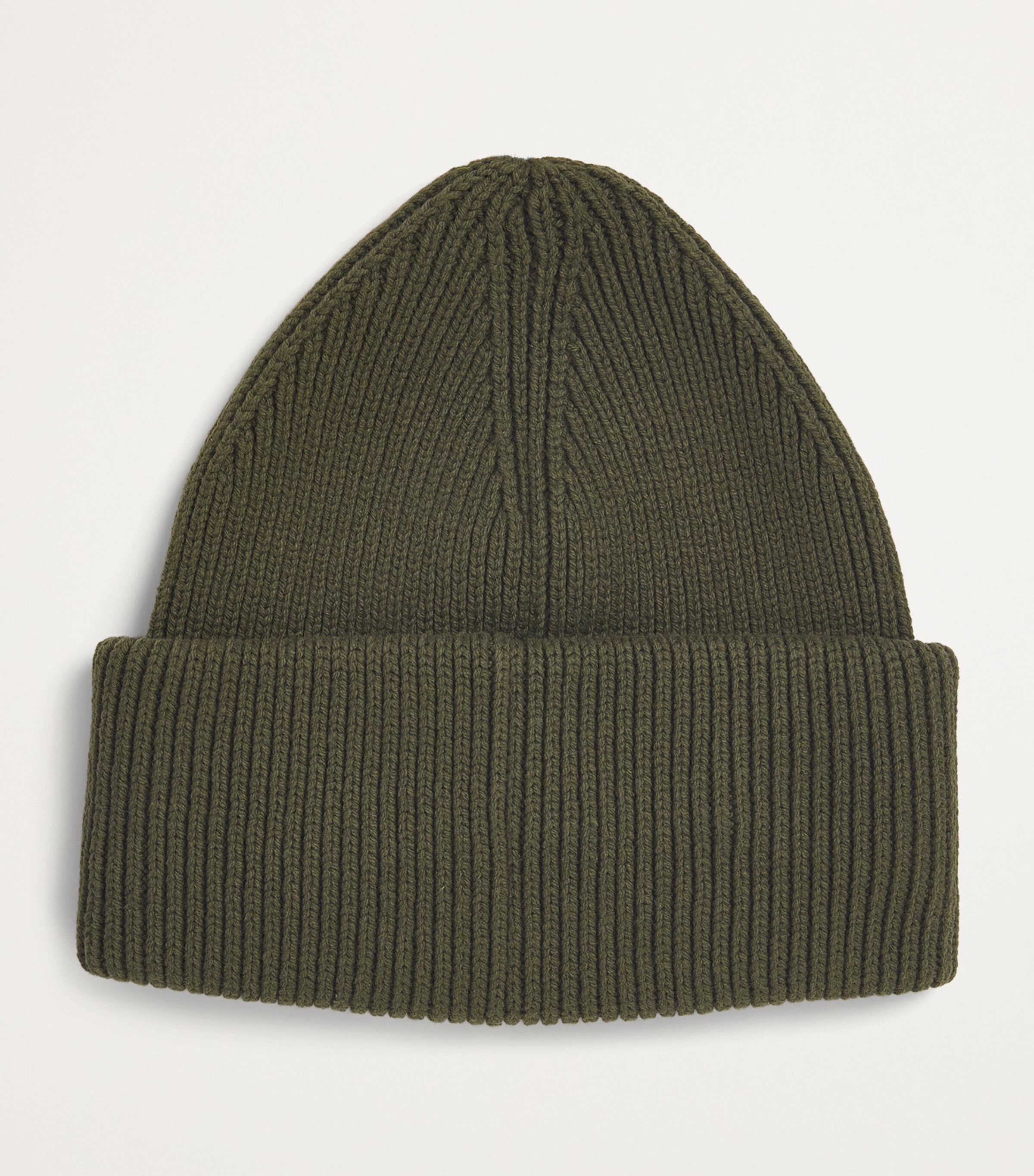Barbour Cotton-Blend Dunford Beanie Olive Image 2
