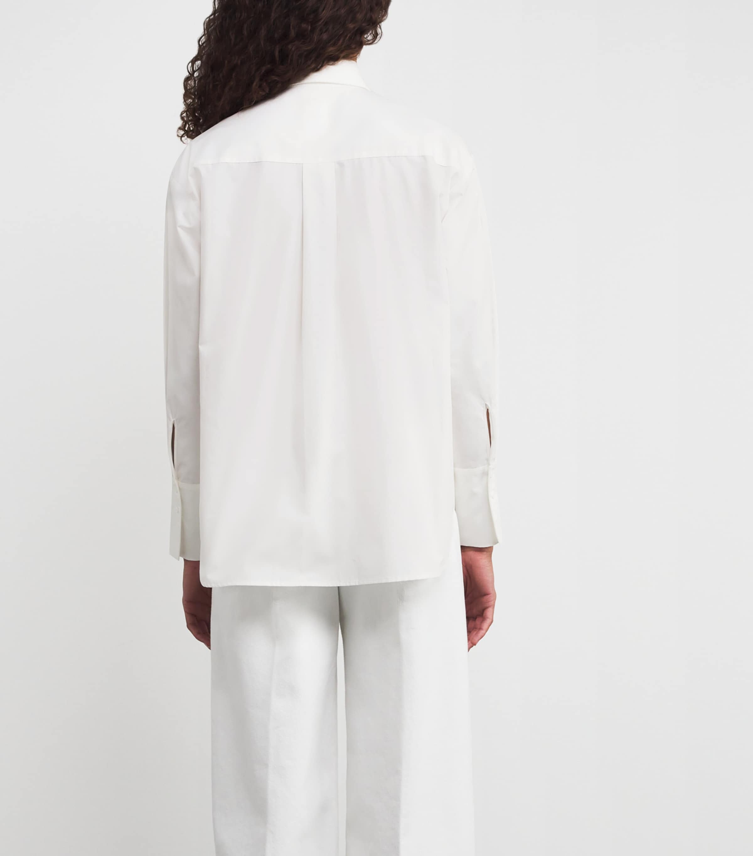 Cotton Poplin Shirt OPTICAL WHITE Image 4