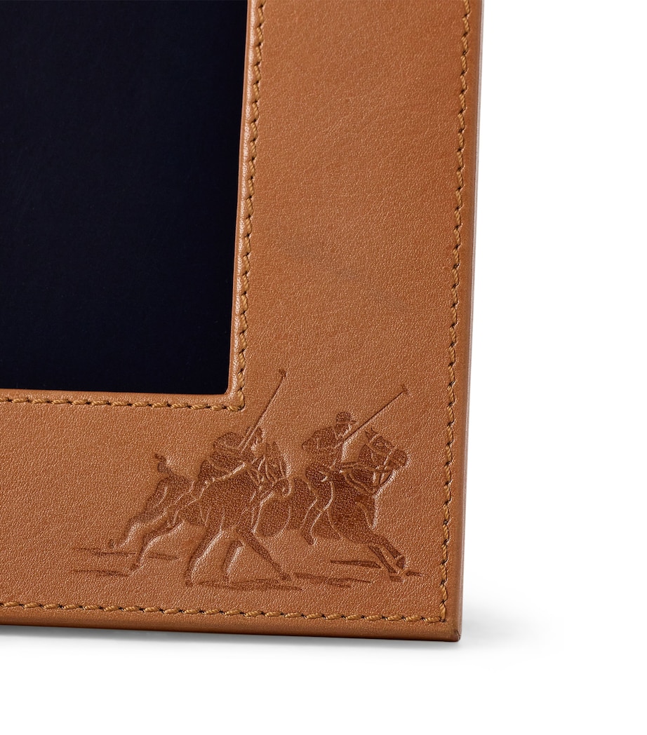 Leather Garrett Frame (8" x 10") SADDLE Image 2