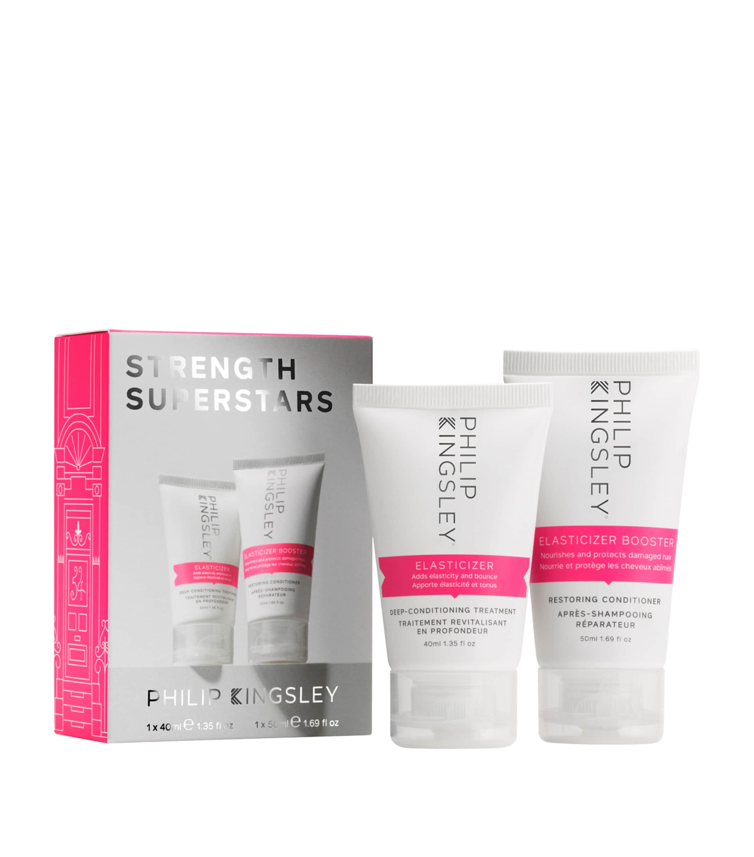 Philip Kingsley Strength Superstar Haircare Gift Set | Beauty New In | Haircare | Conditioner | Beauty Gift Sets | Haircare Gift Sets | Designers | Philip Kingsley