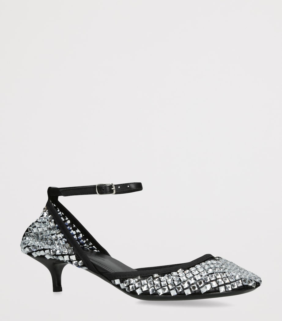 Christopher Esber Embellished Minette Mary Jane Heeled Sandals 75 Black Image 3