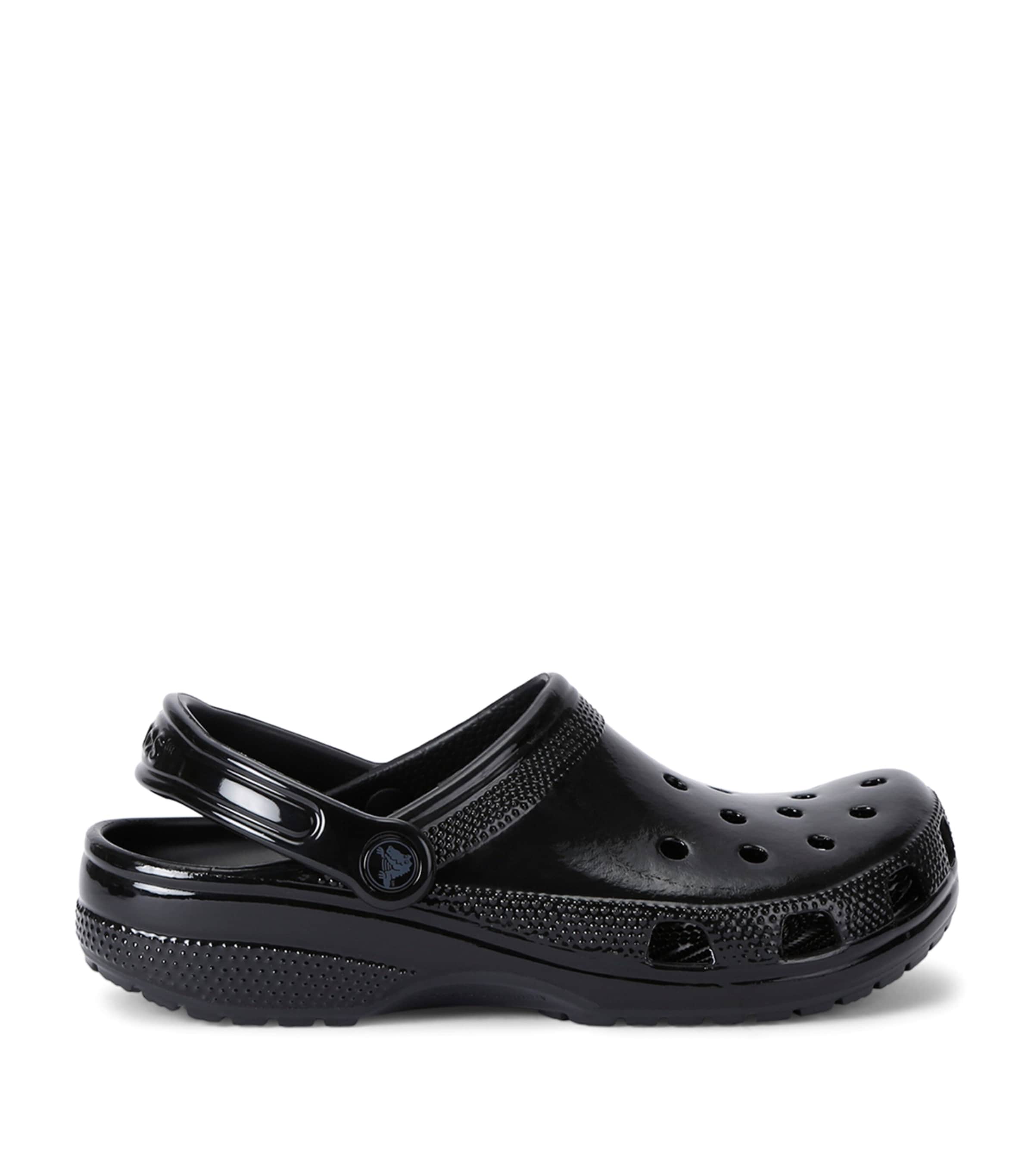 High-Shine Classic Clogs BLACK Image 1