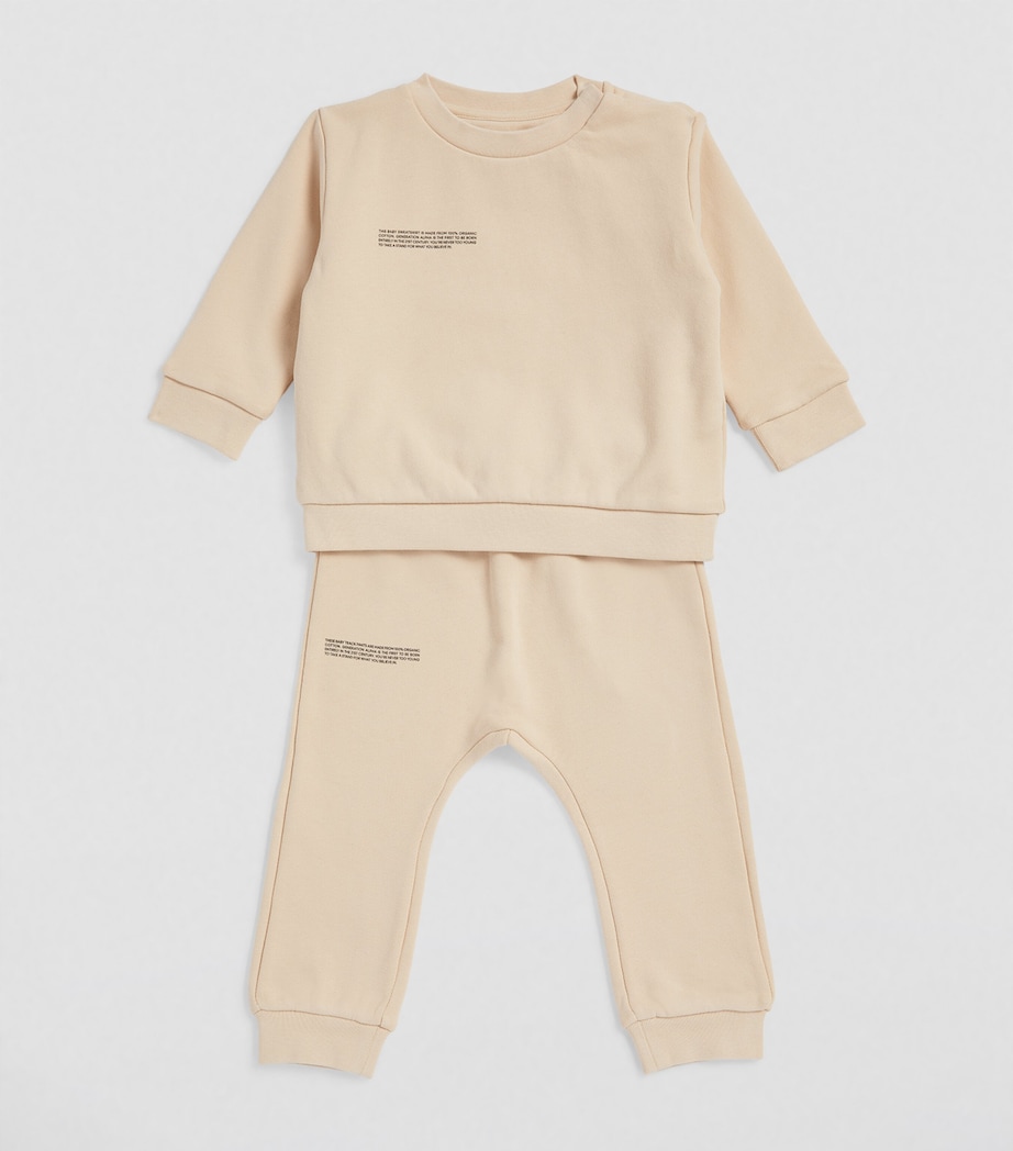Organic Cotton Sweatshirt (3-24 Months) SAND Image 2