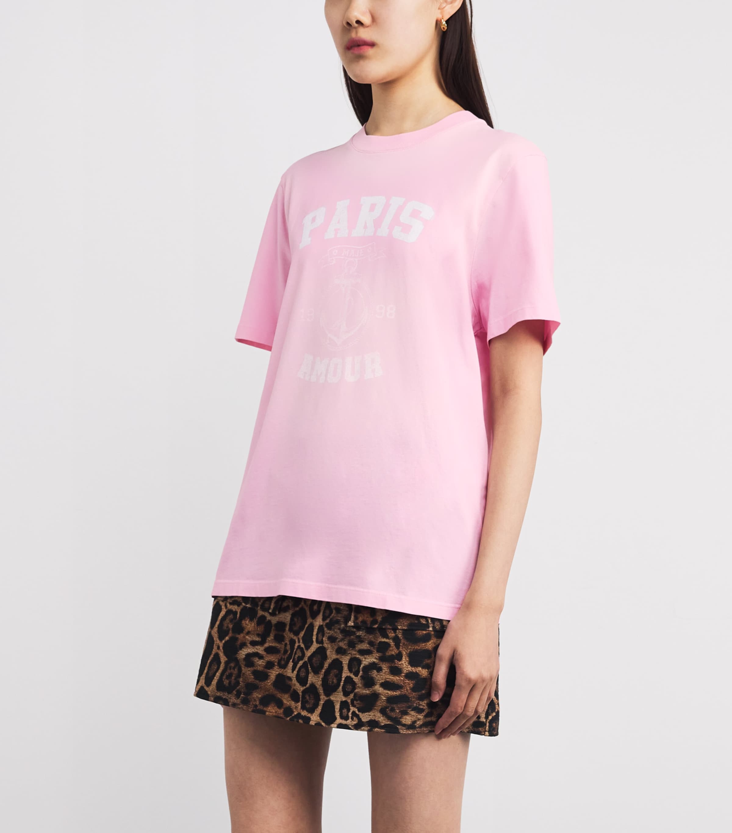 Cotton Paris T-Shirt PINK Image 3