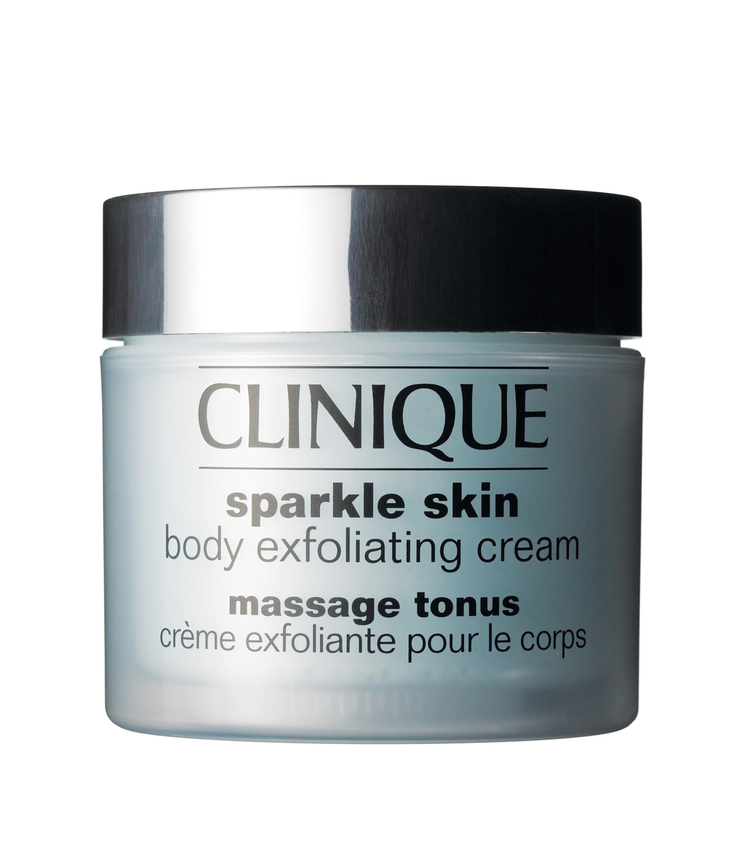 Clinique Sparkle Skin Body Exfoliating Cream In White