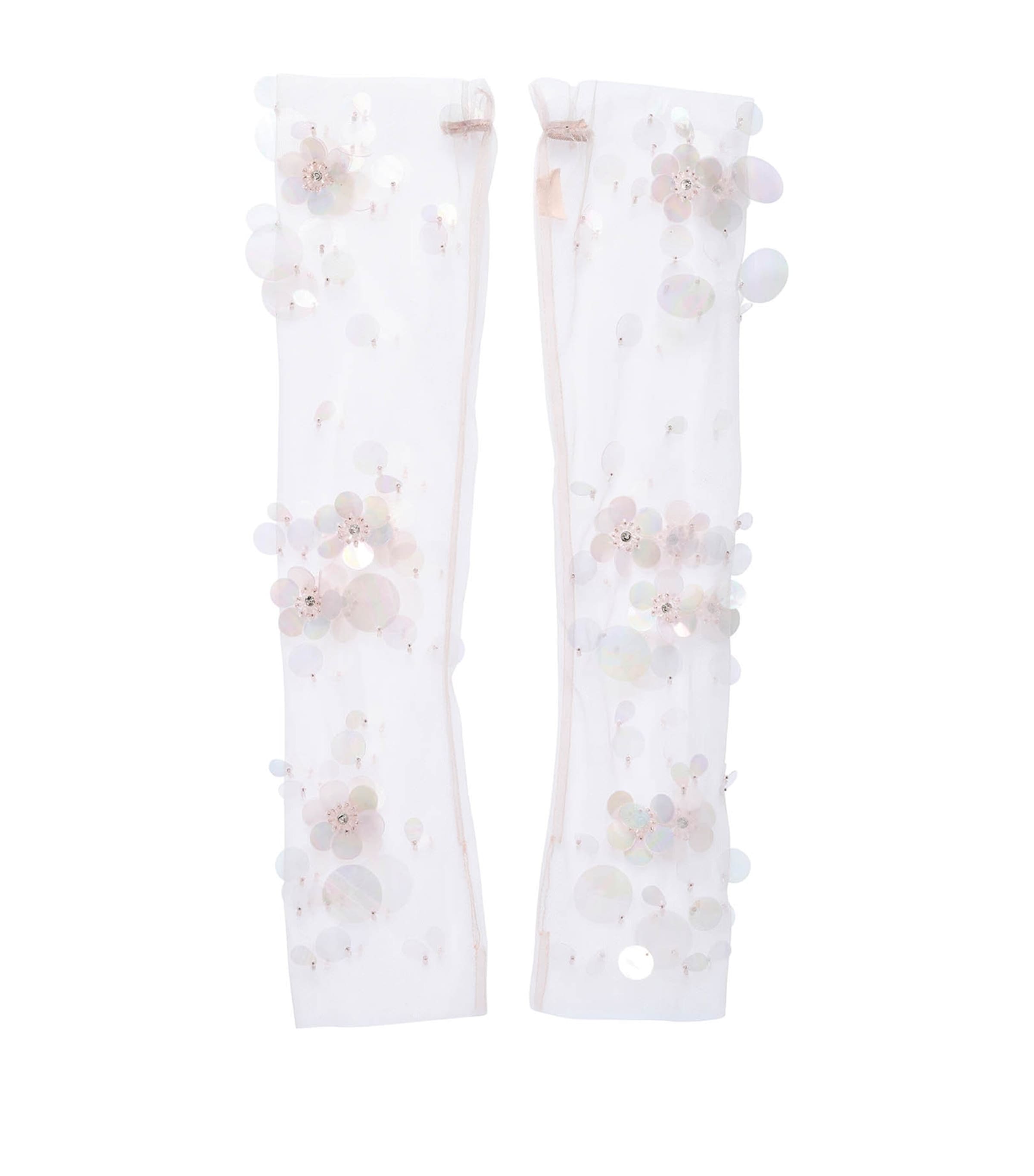 Tutu Du Monde Embellished Aurora Gloves Satin Bow Image 1