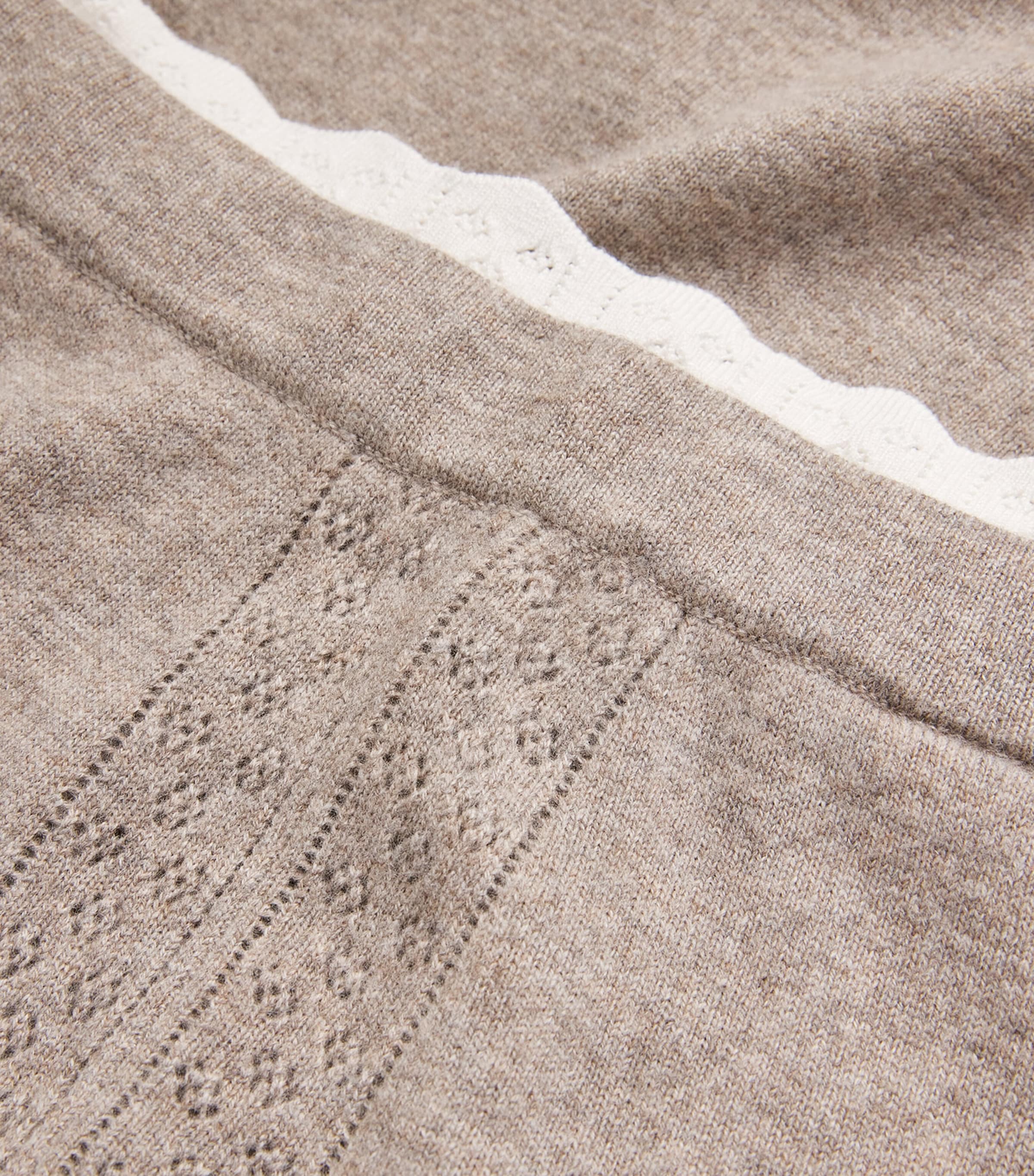 Wool-Cashmere Midi Skirt CARAMEL Image 5