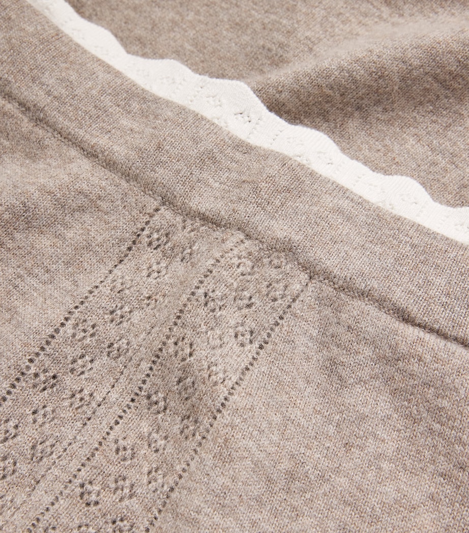 Wool-Cashmere Midi Skirt CARAMEL Image 5