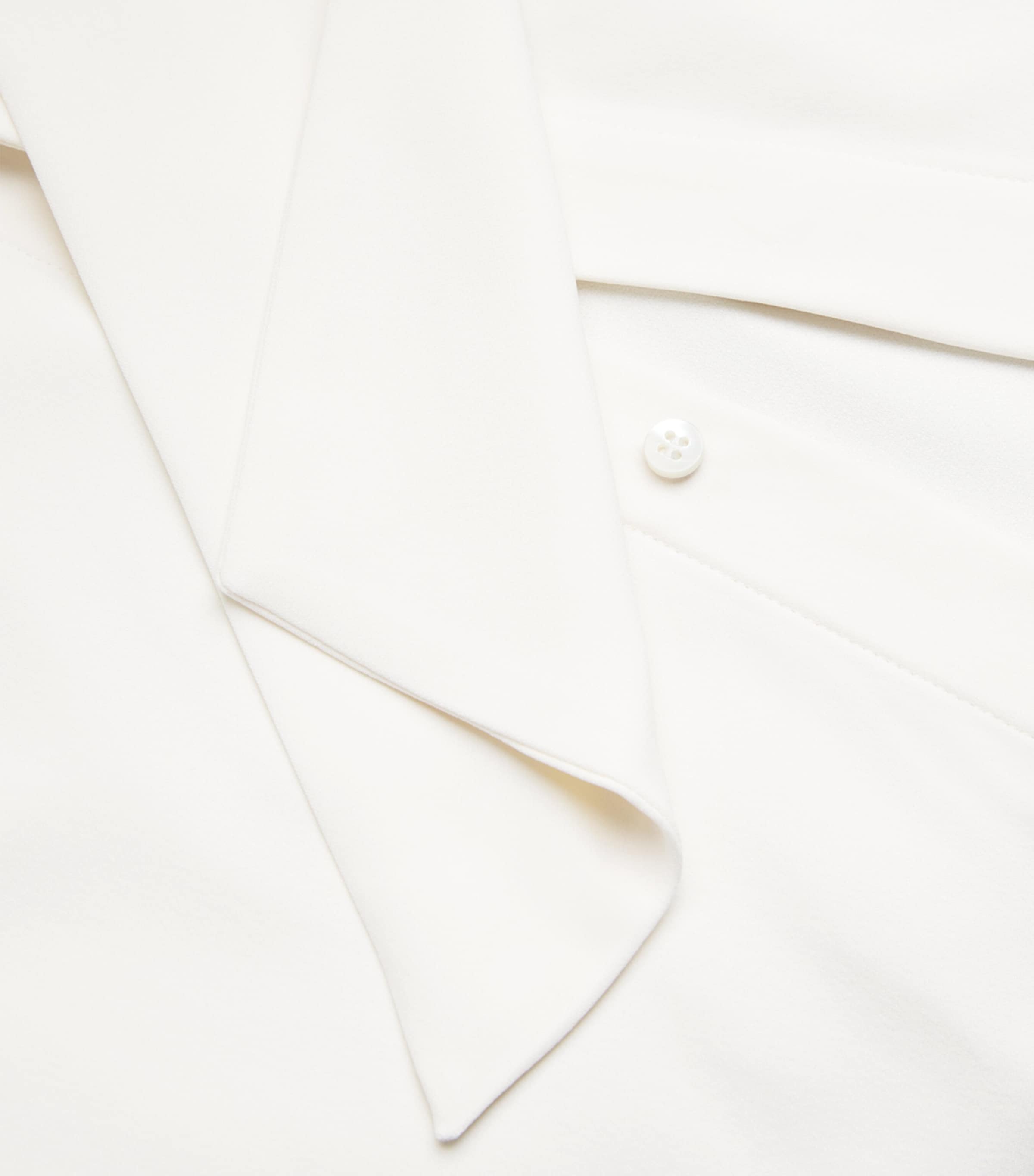 Pussybow Blouse 101 IVORY Image 5