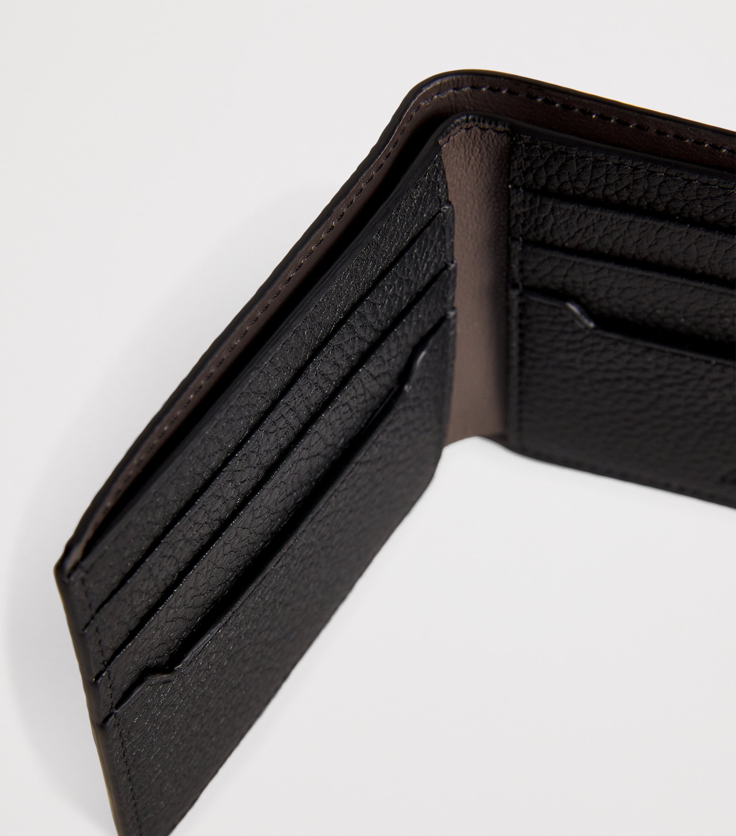 Leather Logo Plaque Wallet 1028 Image 8