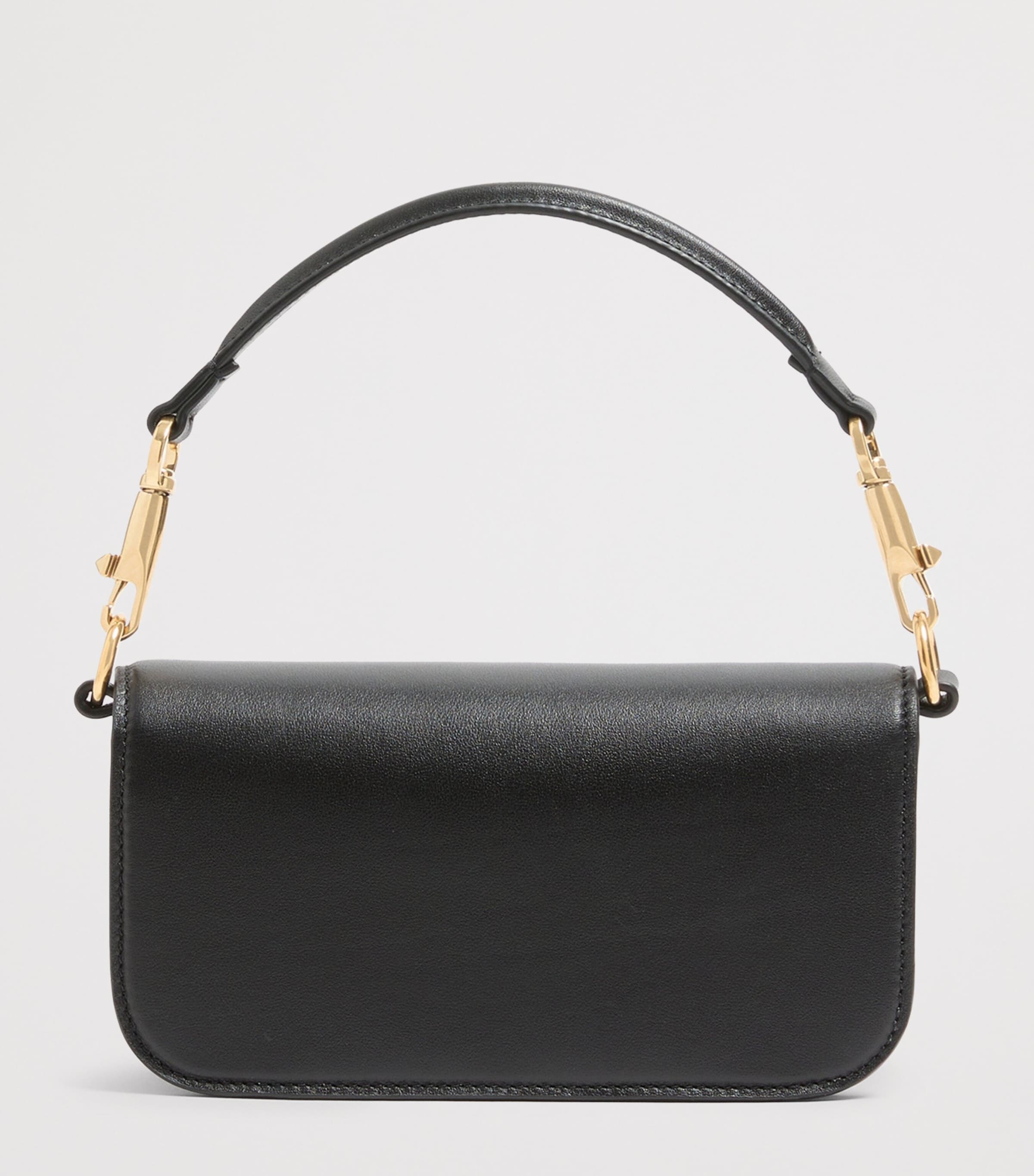 Valentino Garavani Small Leather Locò Shoulder Bag Image 4