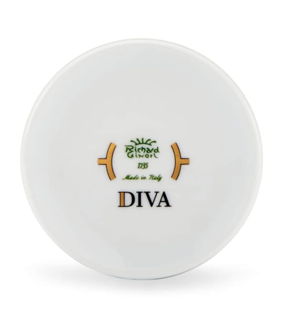 Porcelain Colonna Diva Giallo Trinket Box (8cm) G00134901 Image 3