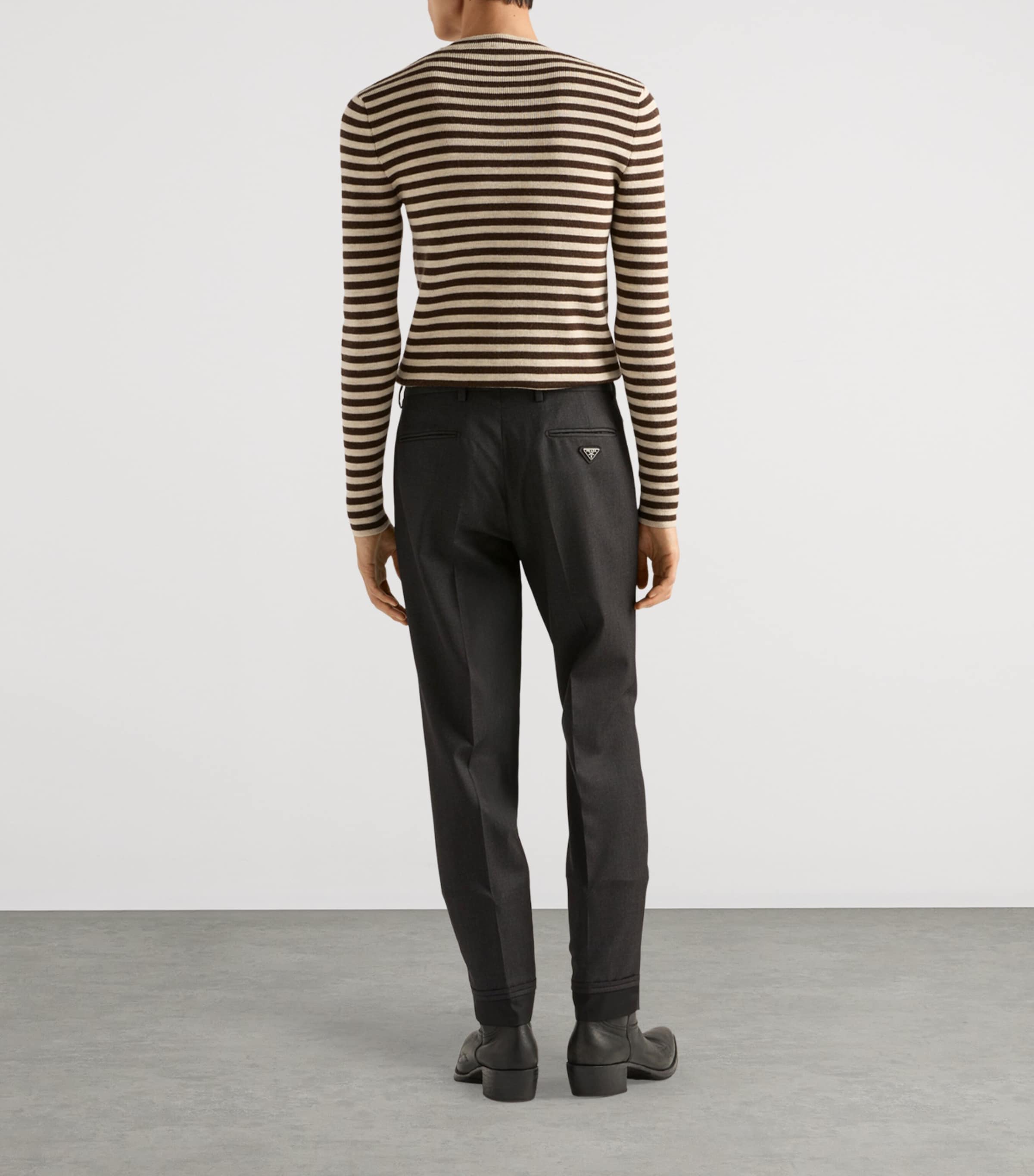 Wool Trousers F0308 Image 5