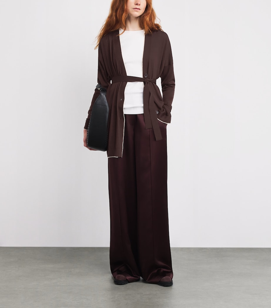 Wool Belted Cardigan MOSTO, SABBIA Image 2