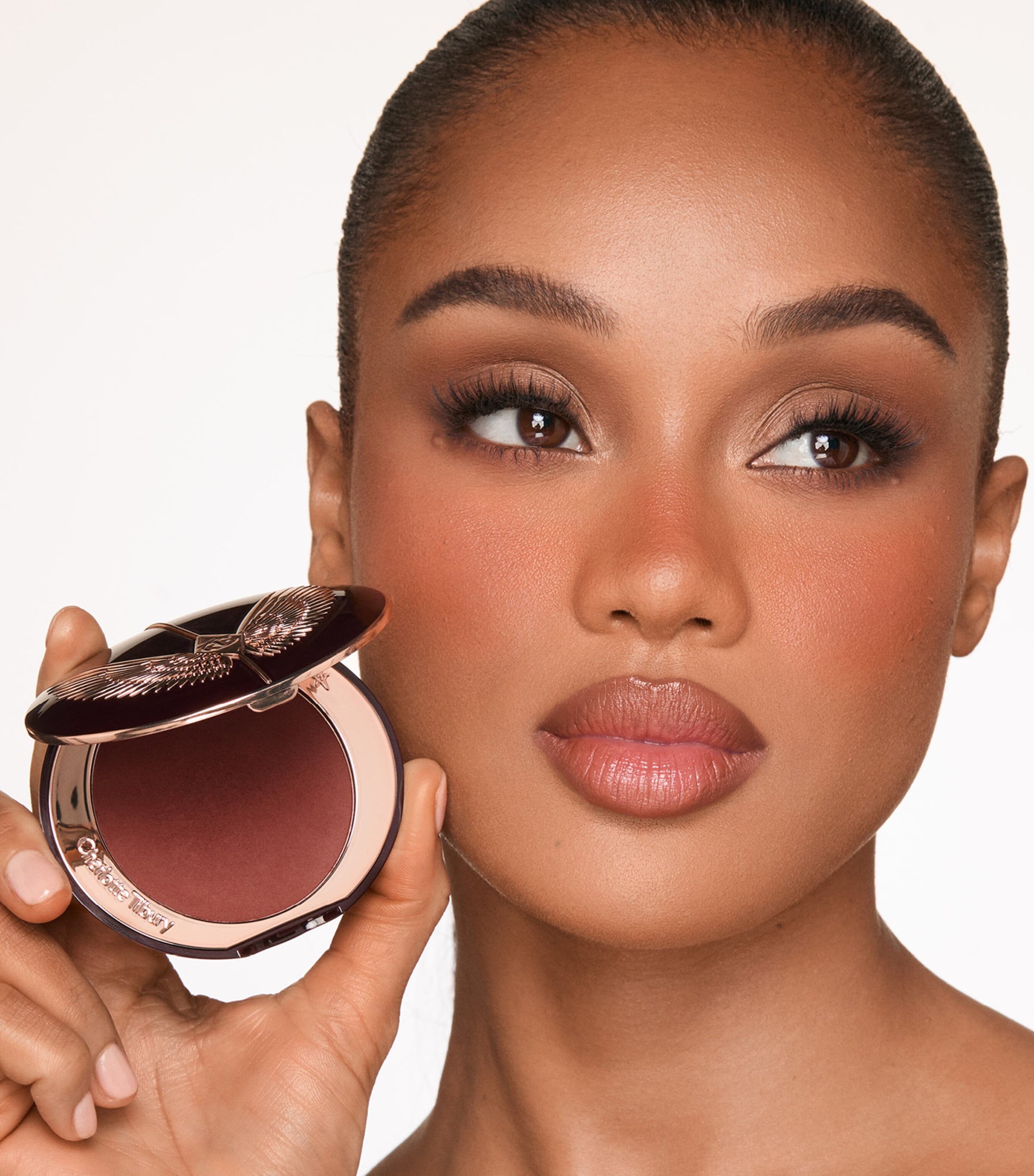 Charlotte Tilbury AIRbrush Flawless Blush Blur Deep Burnt Rose Image 3