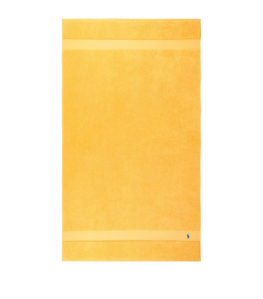 Polo Player Bath Sheet (90cm x 160cm) YELLOW Image 5
