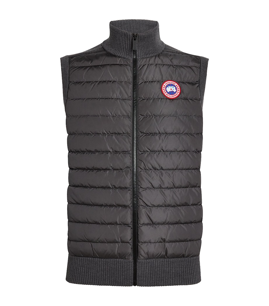 Canada Goose Mens Hybridge Gilet Iron Grey Image 1