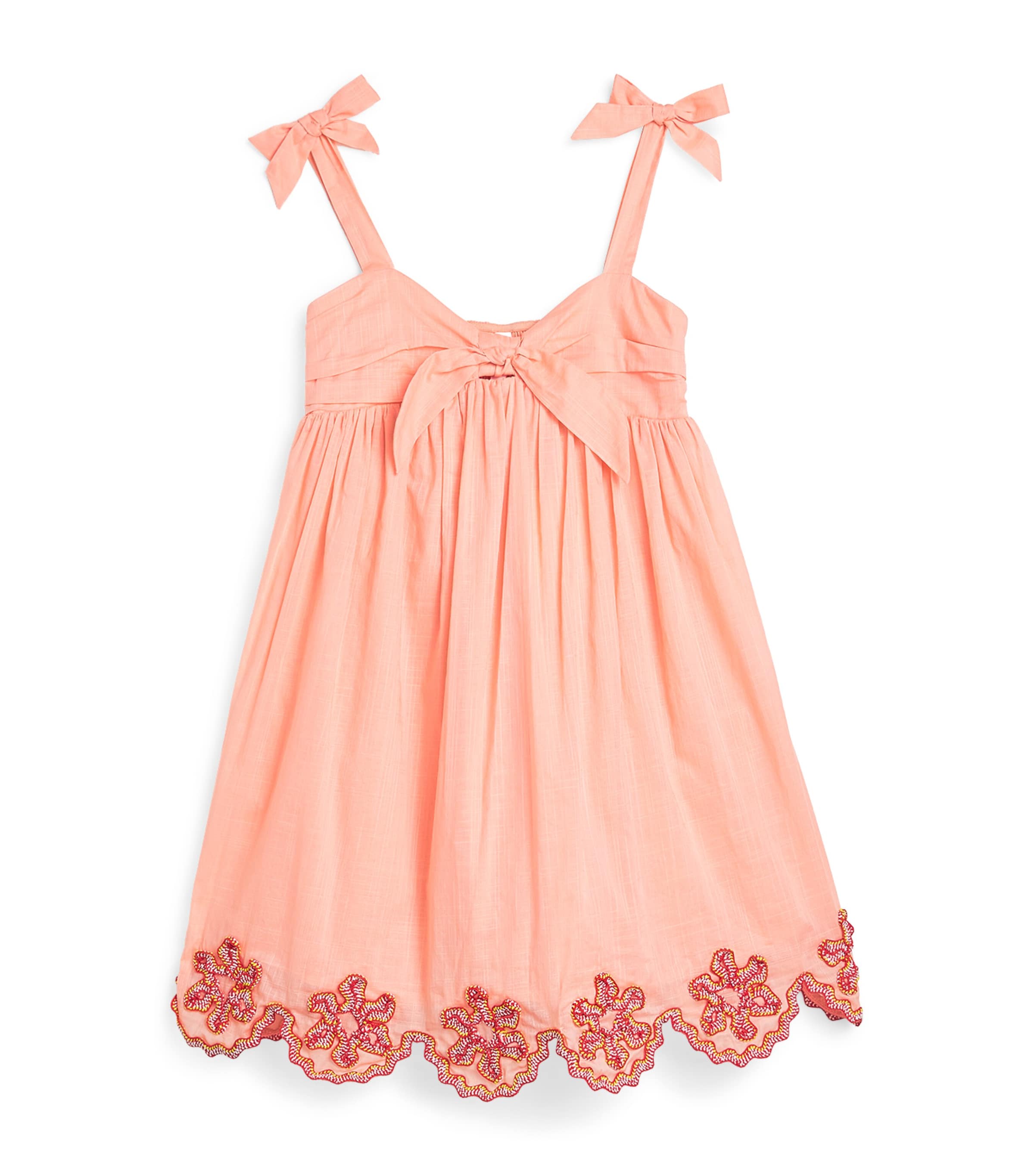 送料関税込★Zimmermann Kids★ラッキー バンダナコットンドレス Zimmermann Kids Cotton Lucky Swing Dress (2-12 Years