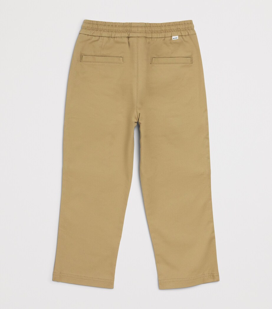 Elasticated Chino Trousers (4-16 Years) 295DARK STONE Image 2