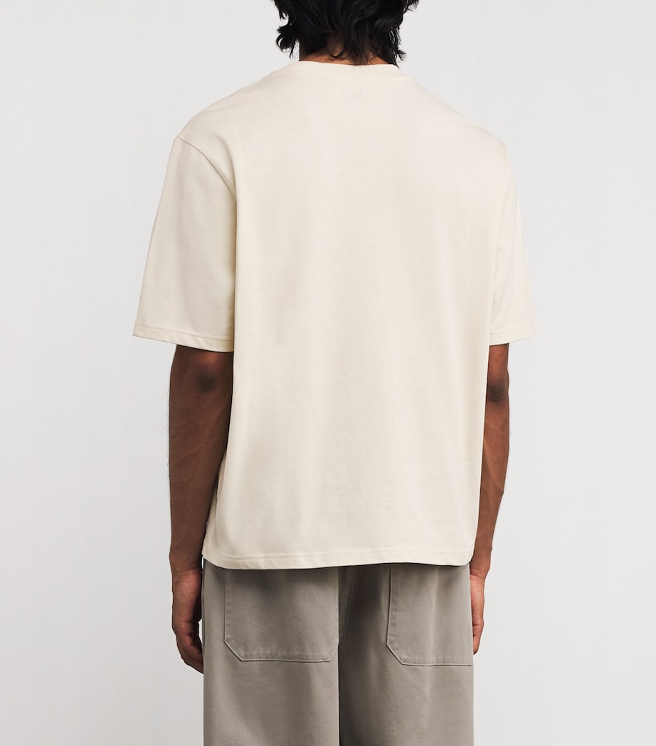 Cotton Ami de Coeur T-Shirt 185 - IVOIRE Image 4