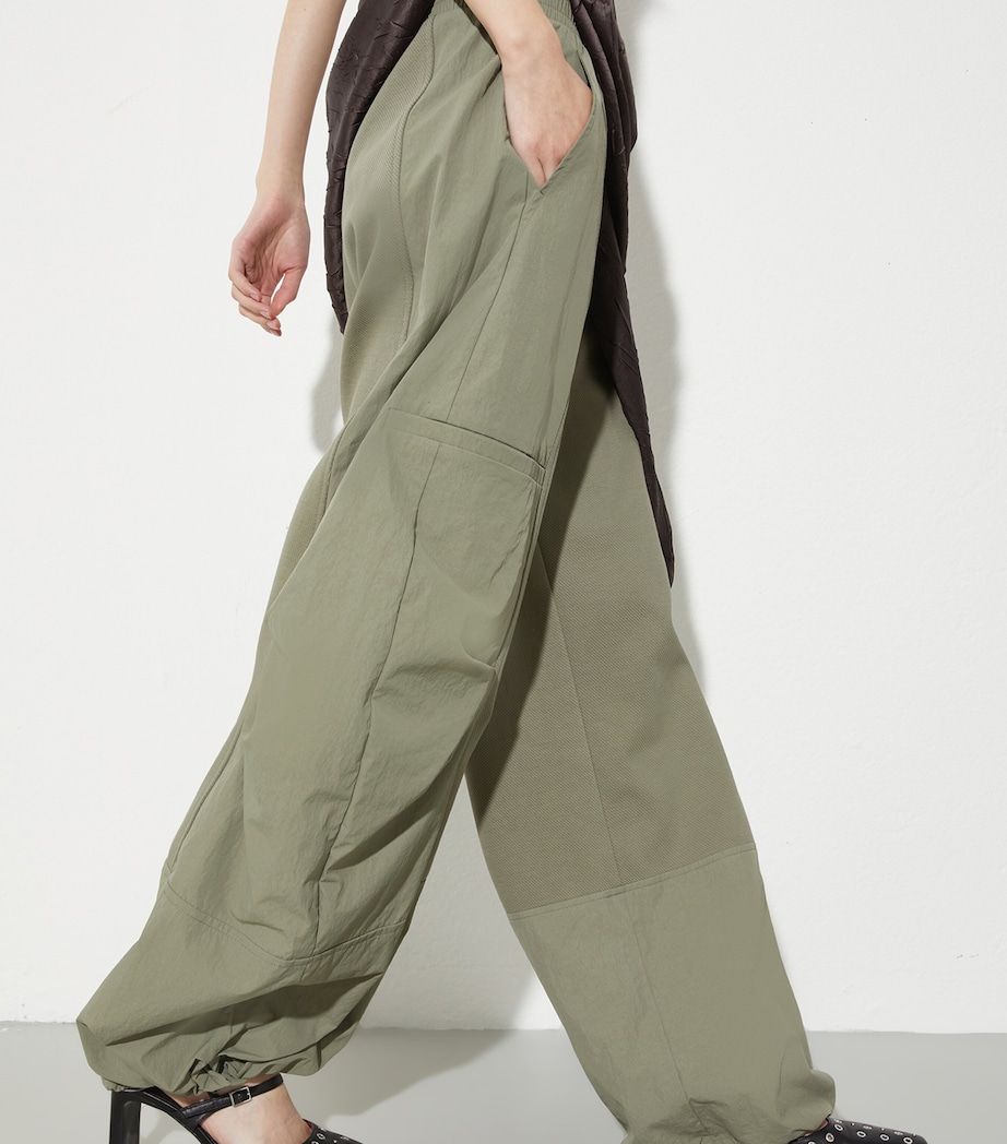 Jersey Popper Sweatpants SAGE Image 5